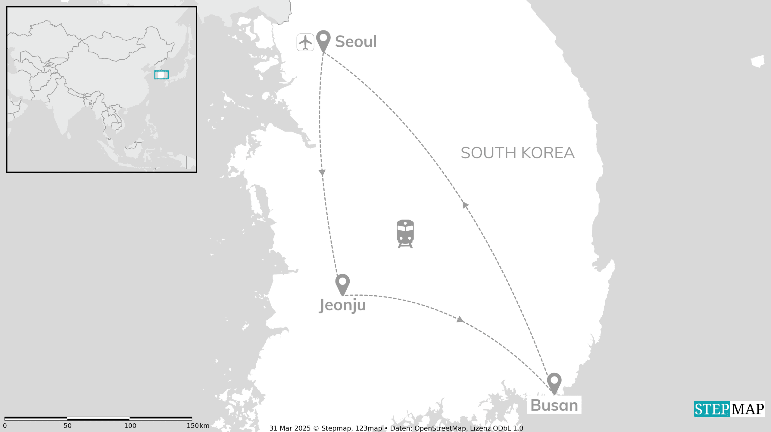 2 for 1 South Korea: Meet me in Seoul, Busan and Jeonju