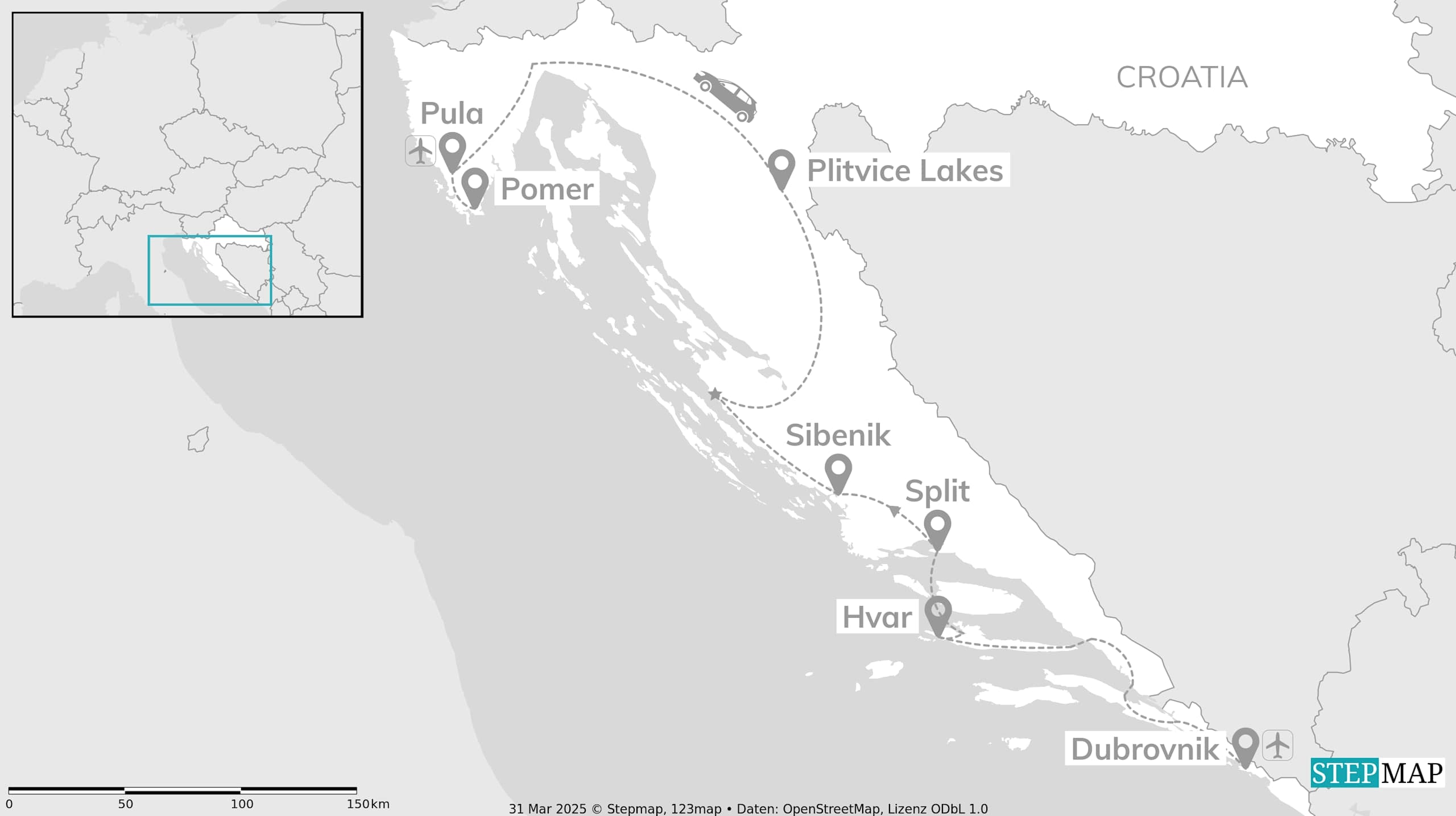Croatia road trip: The Adriatic Coast meets glamping
