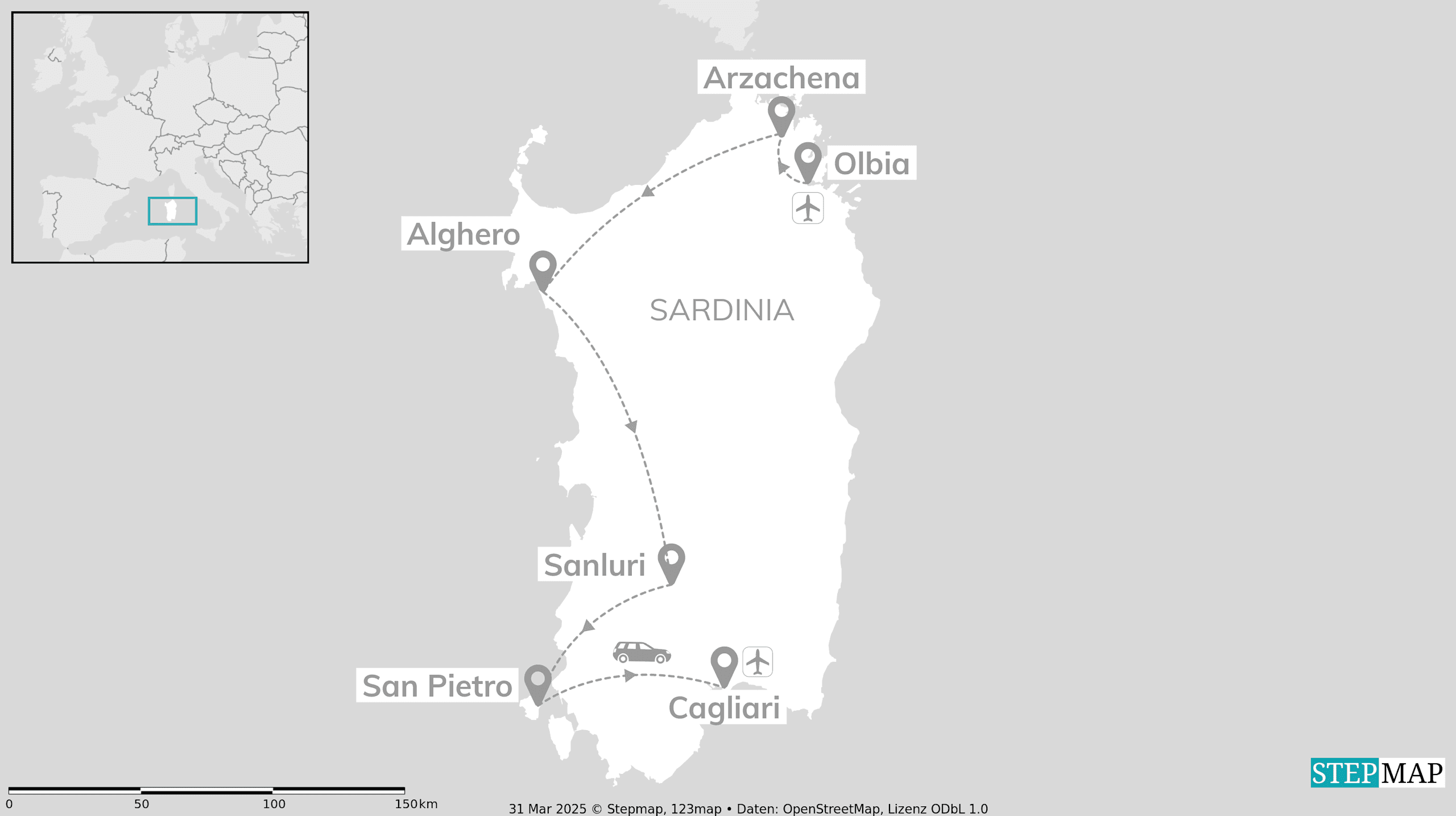 Explore Sardinia and San Pietro: Road trip to island gems