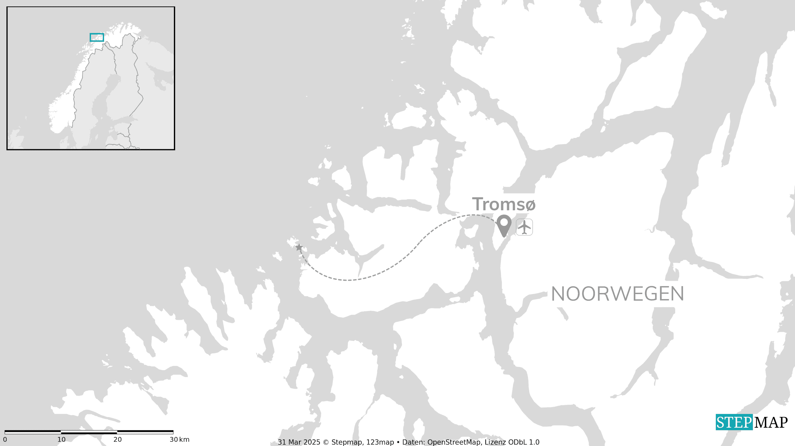 Zomers Tromsø: fjorden, fjells & middernachtzon