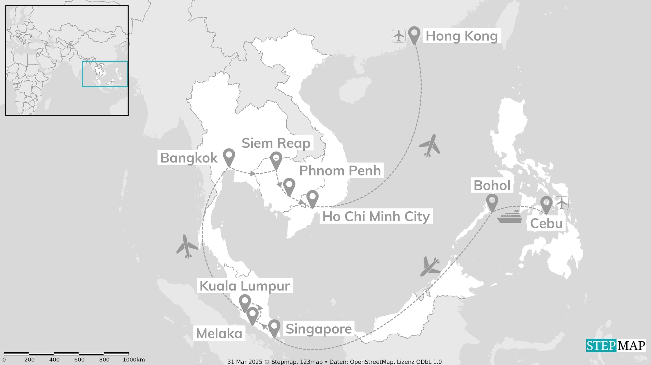 All around Asia: Island stays, city nights and temple sights