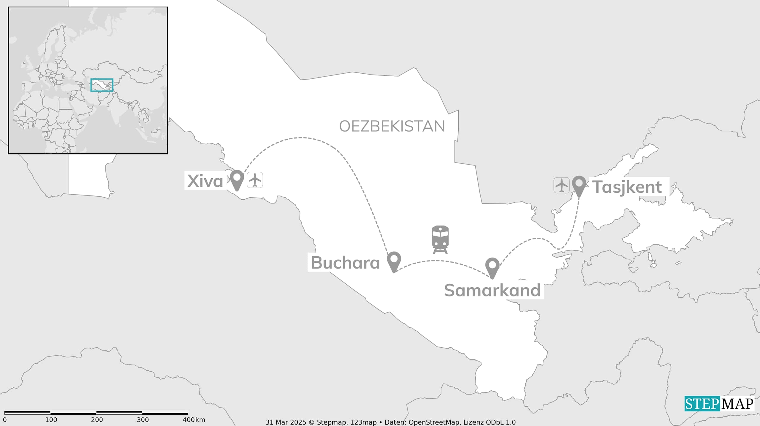 Oezbekistan in style: van Zijderoute tot 1001 Nacht