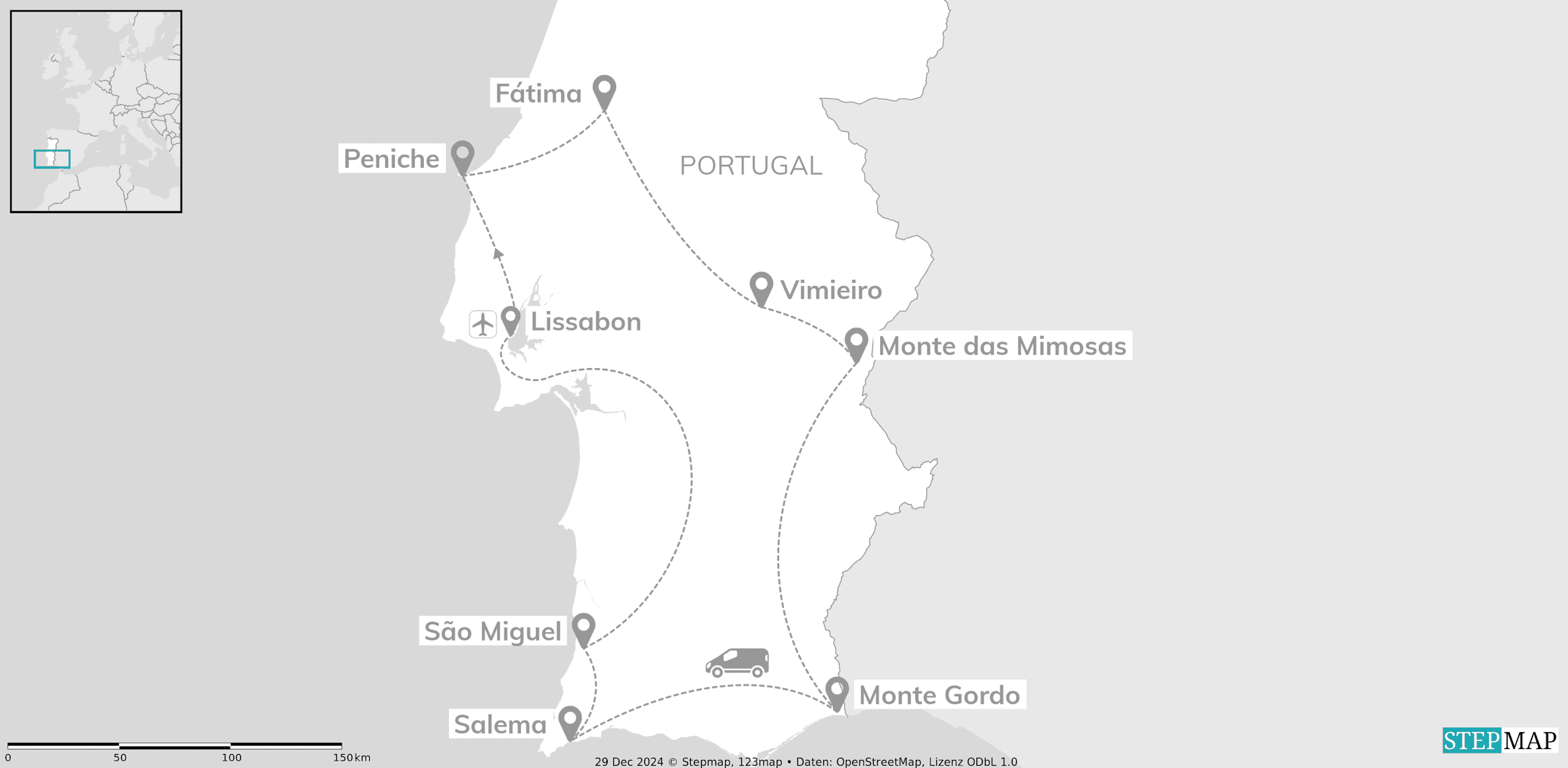 Portugal vanlife: kustlijnen & kastelen