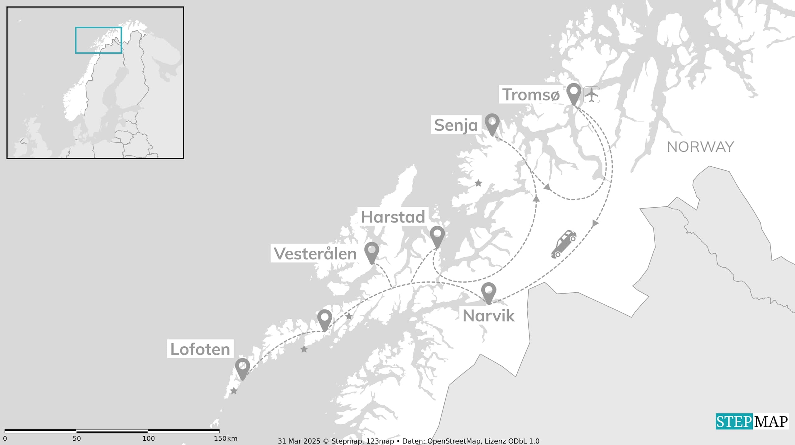 Nordic road trip: Lofoten, Vesterålen and Senja
