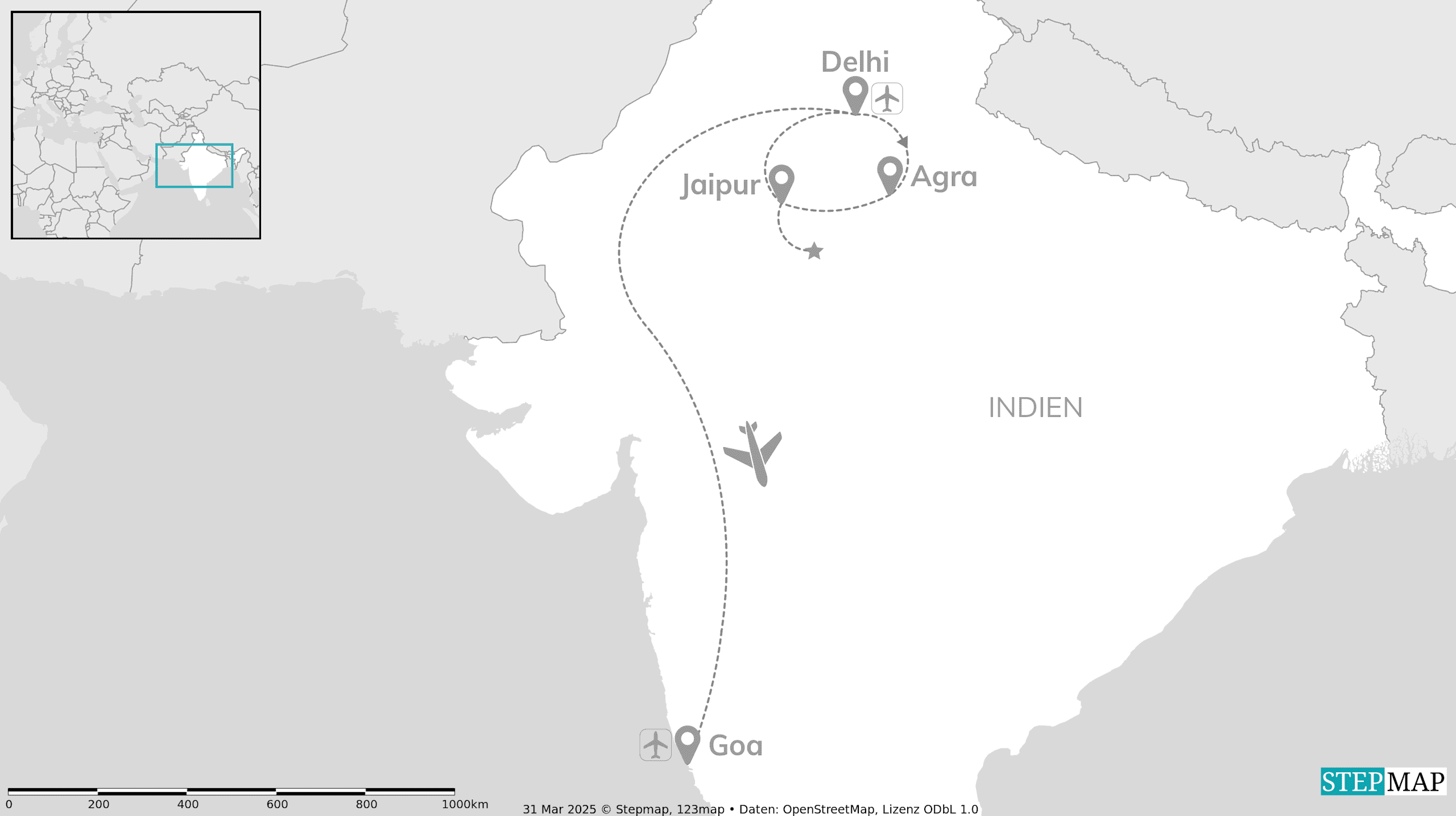 Tales of India: Tiger, Taj Mahal & Tropical Shores