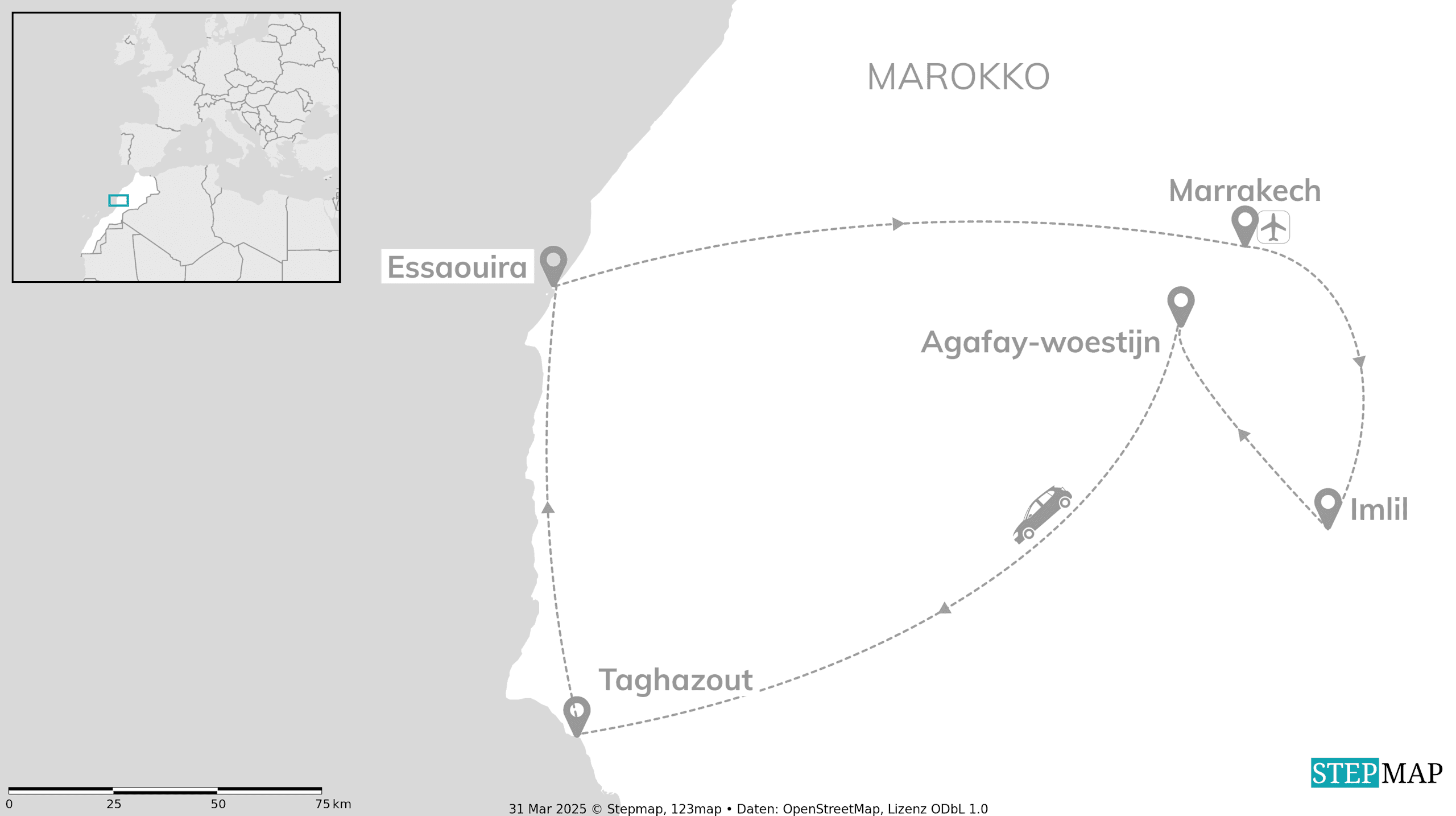Marokko roadtrip: souks, surfen & woestijnglamping