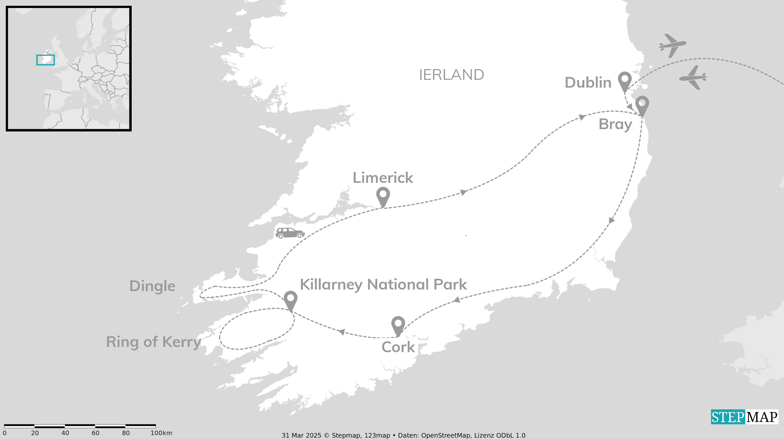 Zuid-Ierland roadtrip: kustroutes & glampingnachten