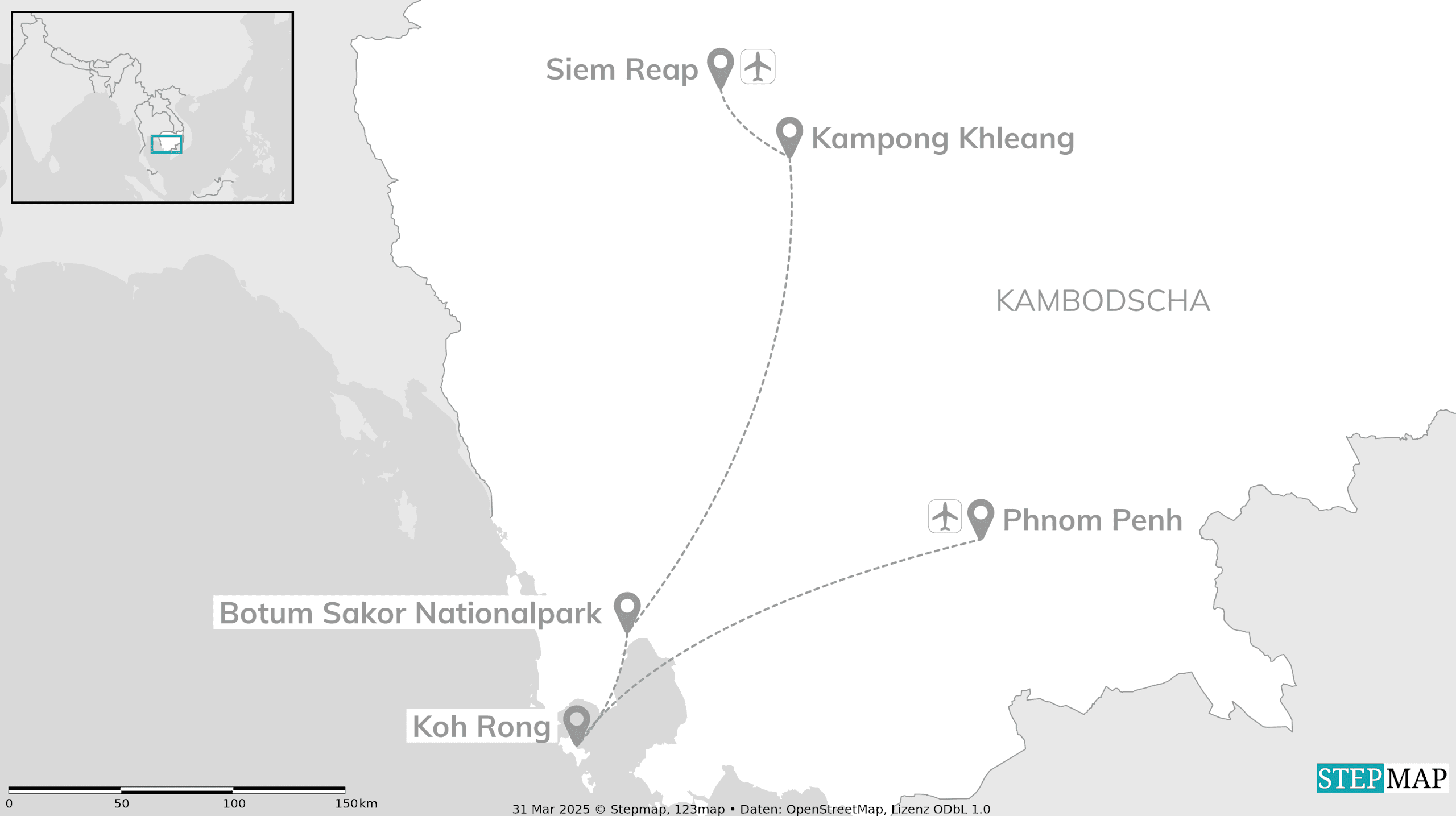 Kambodscha Intense: Floating Village & Jungle Experience