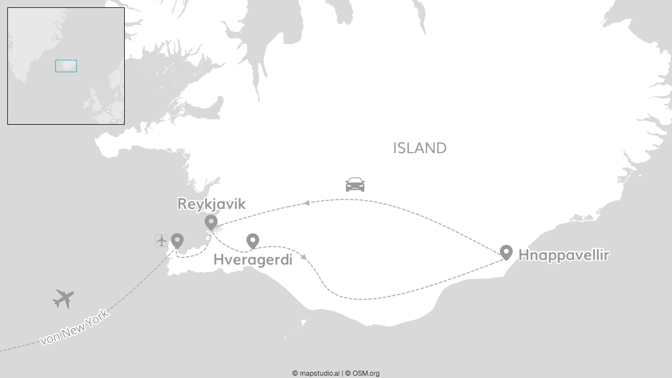 New York & Island Bucketlist: Big Apple meets Nordic Roadtrip