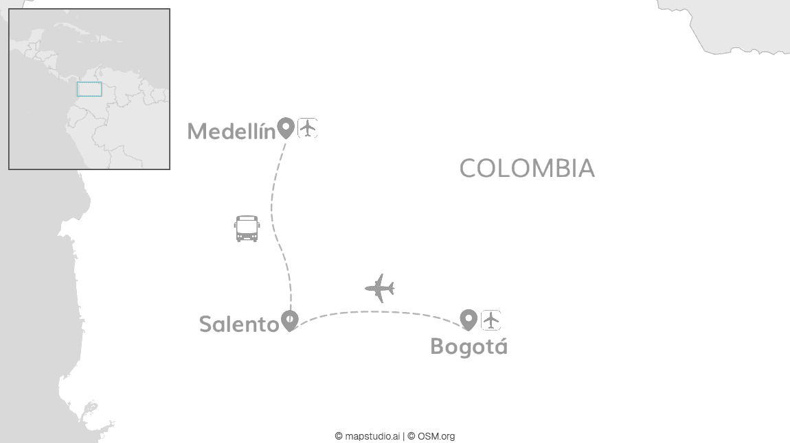 Colombia calling: Where life's full of coffee and colours