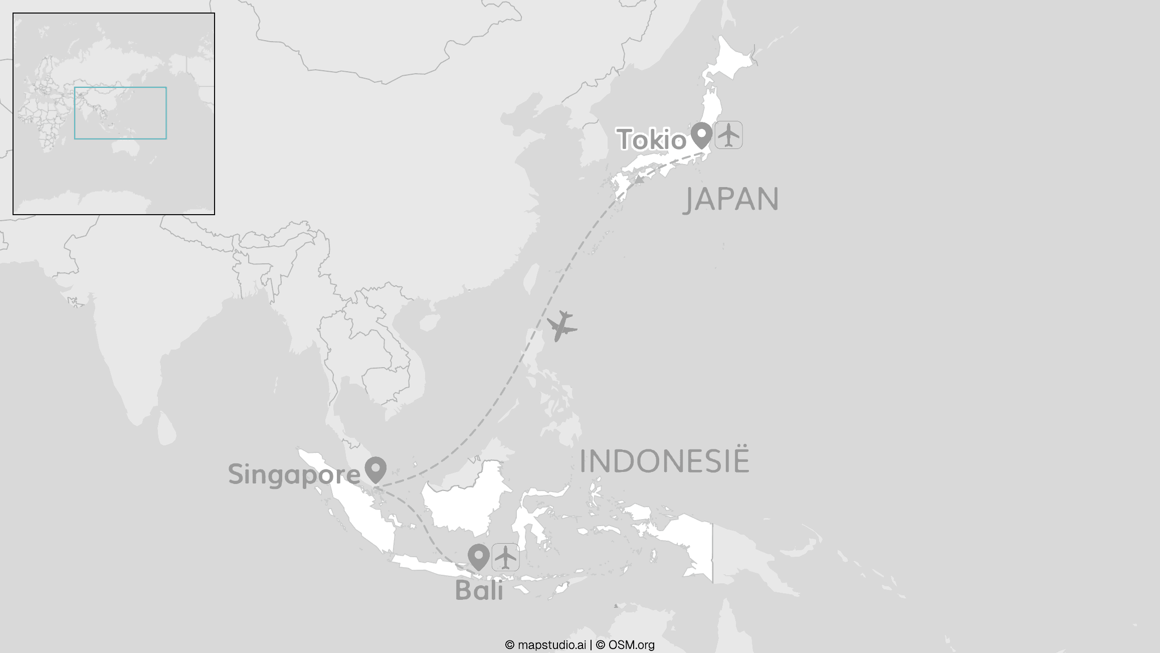 Japan, Singapore & Bali: van superbomen tot jungledromen