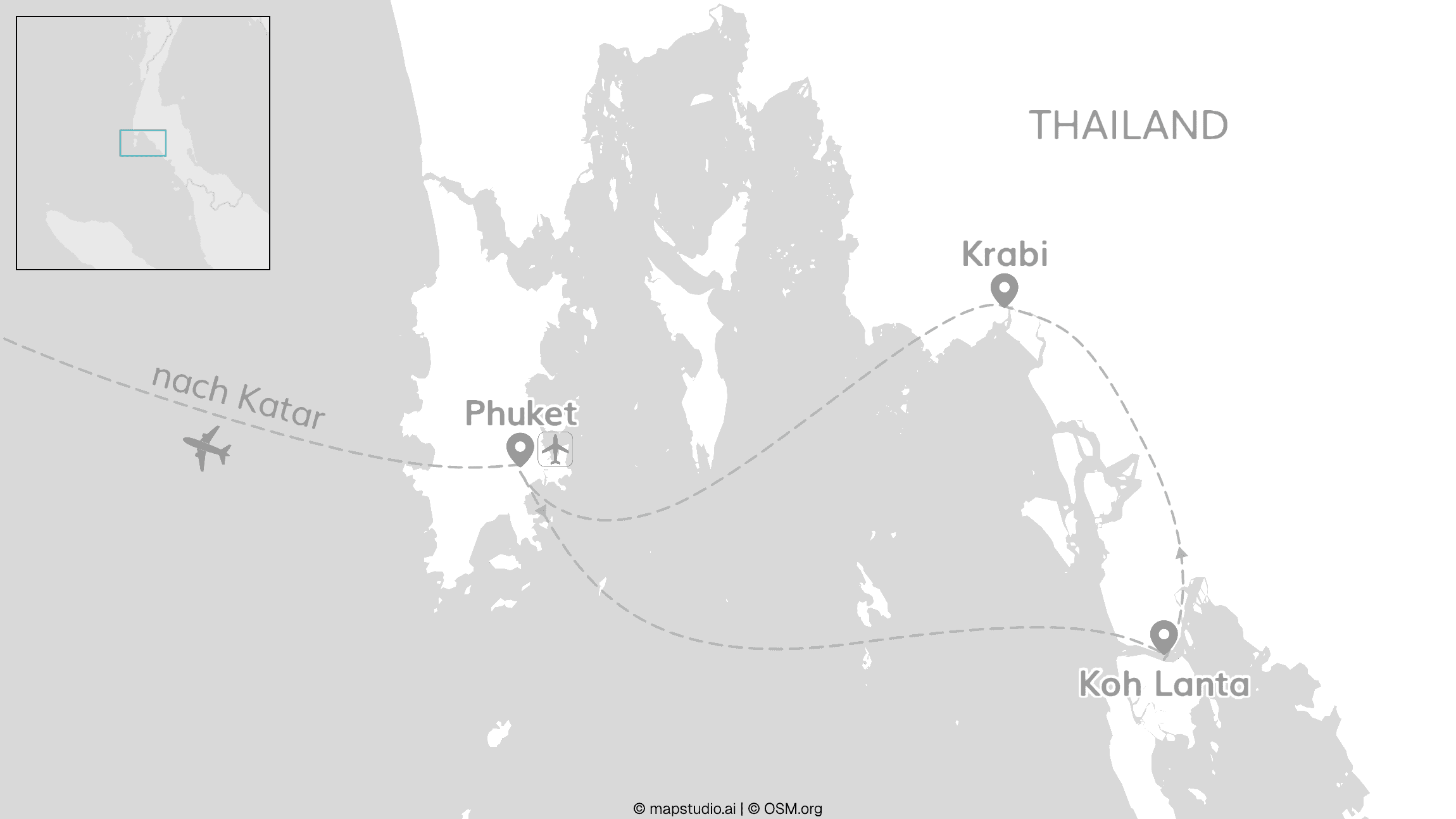 Thailand & Qatar: Coastal Bliss meets Desert Magic