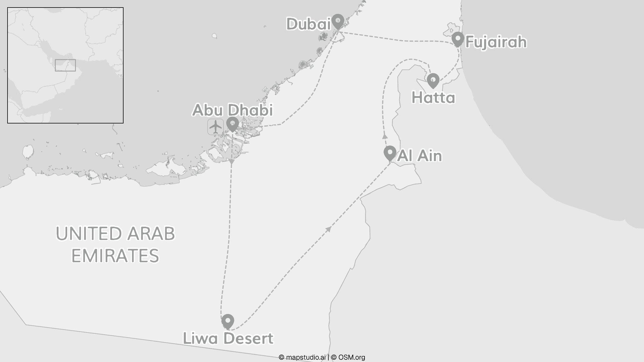 Emirates road trip: Sleep like a sheikh and shine like Dubai