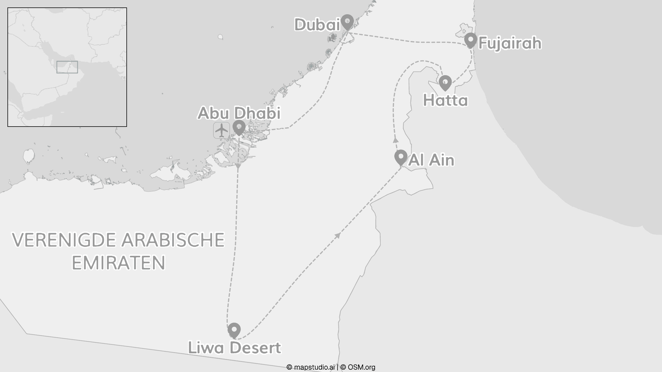 Emiraten roadtrip: slaap als een sjeik & shine als Dubai
