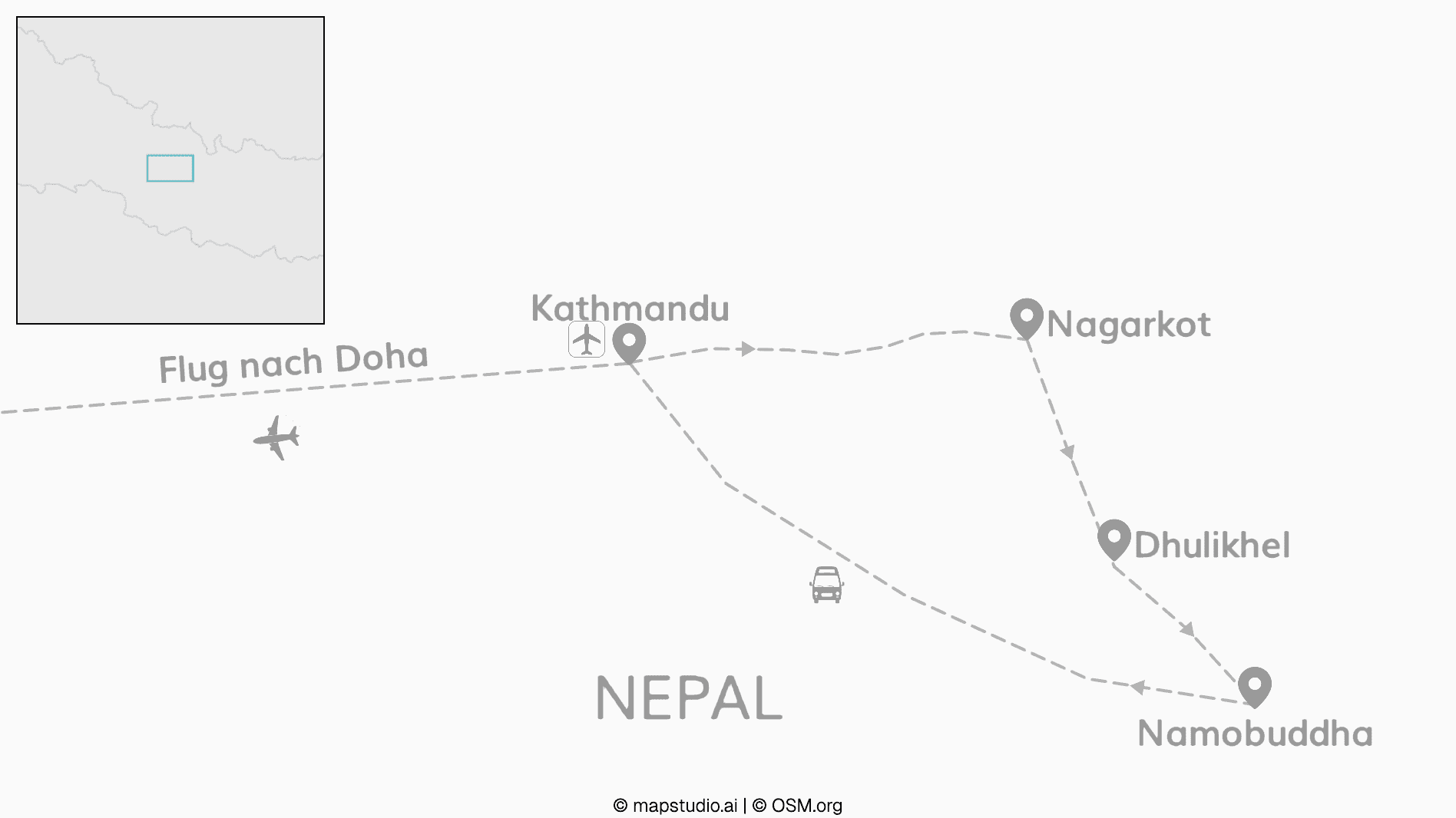 3 Nights on Us: Qatar for Free & Nepal Views