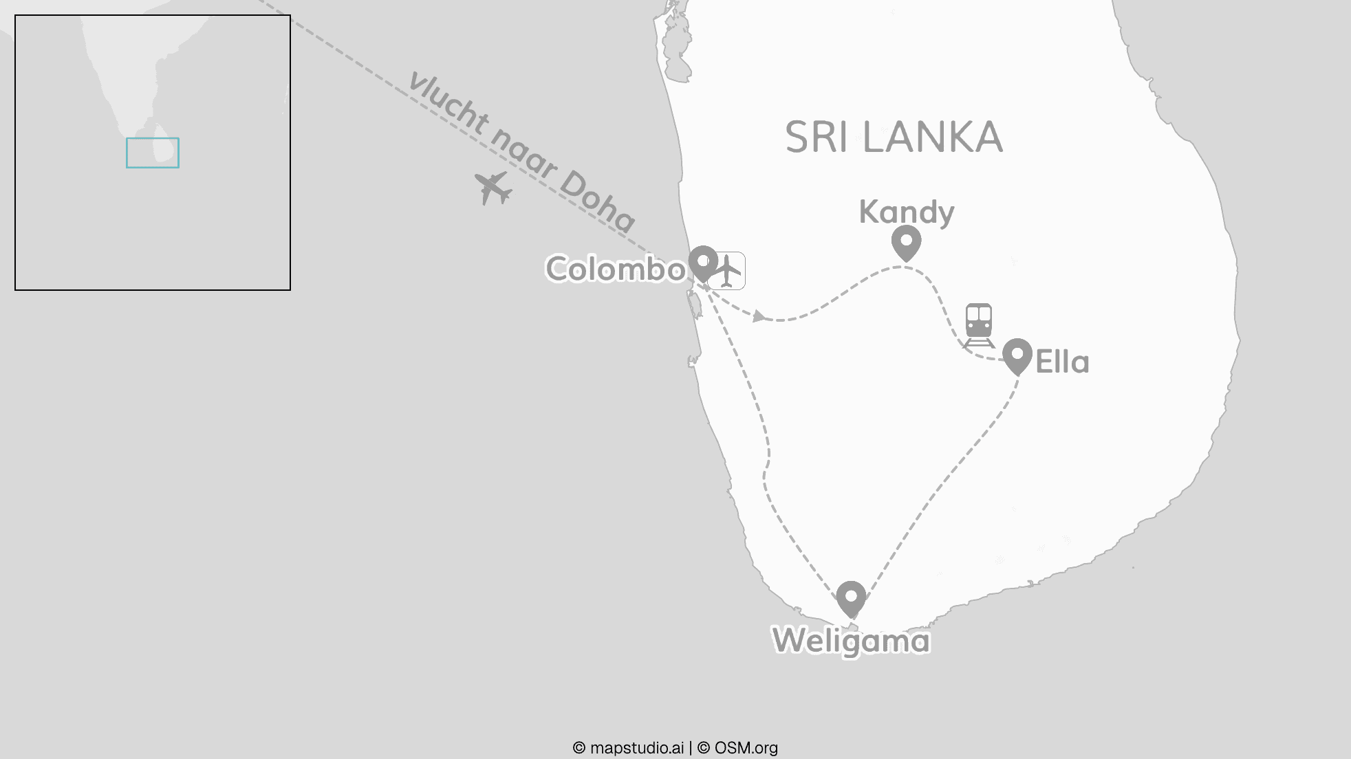 3 nights on us: groen Sri Lanka & gratis naar Qatar