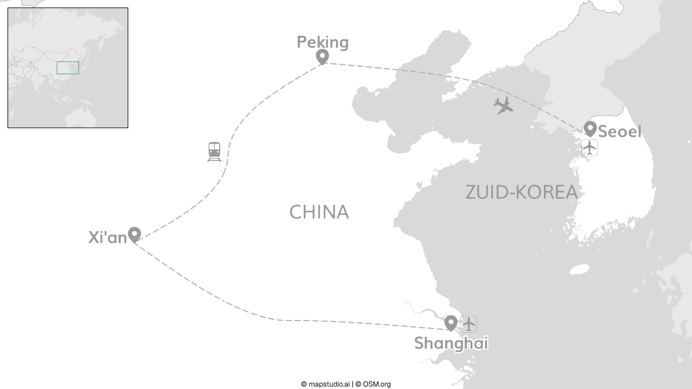 China & Seoel: van grote muur tot groovy K-pop