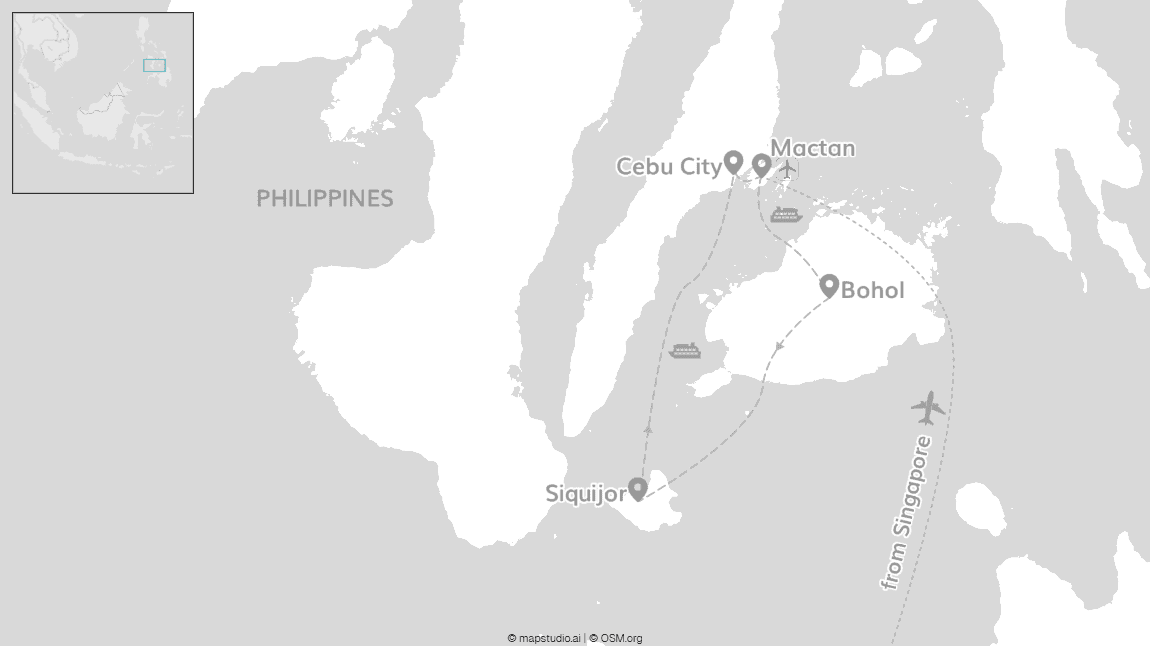 Philippines and Singapore: From sun to Chocolate Hills!