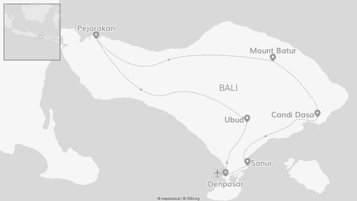 Explore Bali: From hidden spots to volcano adventures