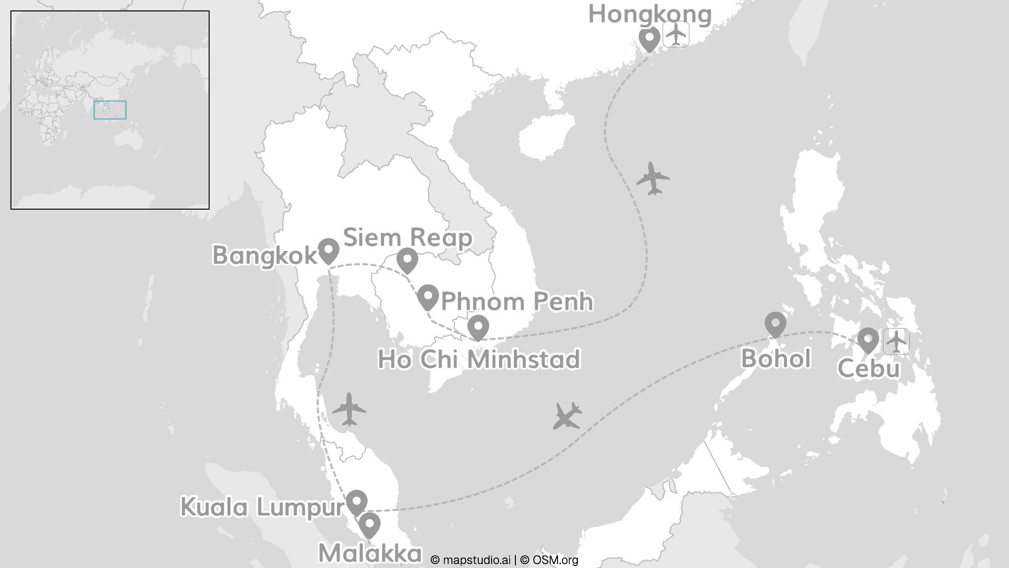 All around Azië: skylines, tempels & eilanden