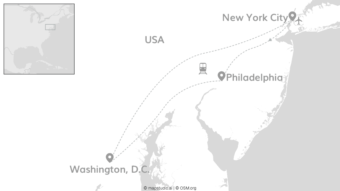 USA adventure: The Big Apple, Philly and the Capitol