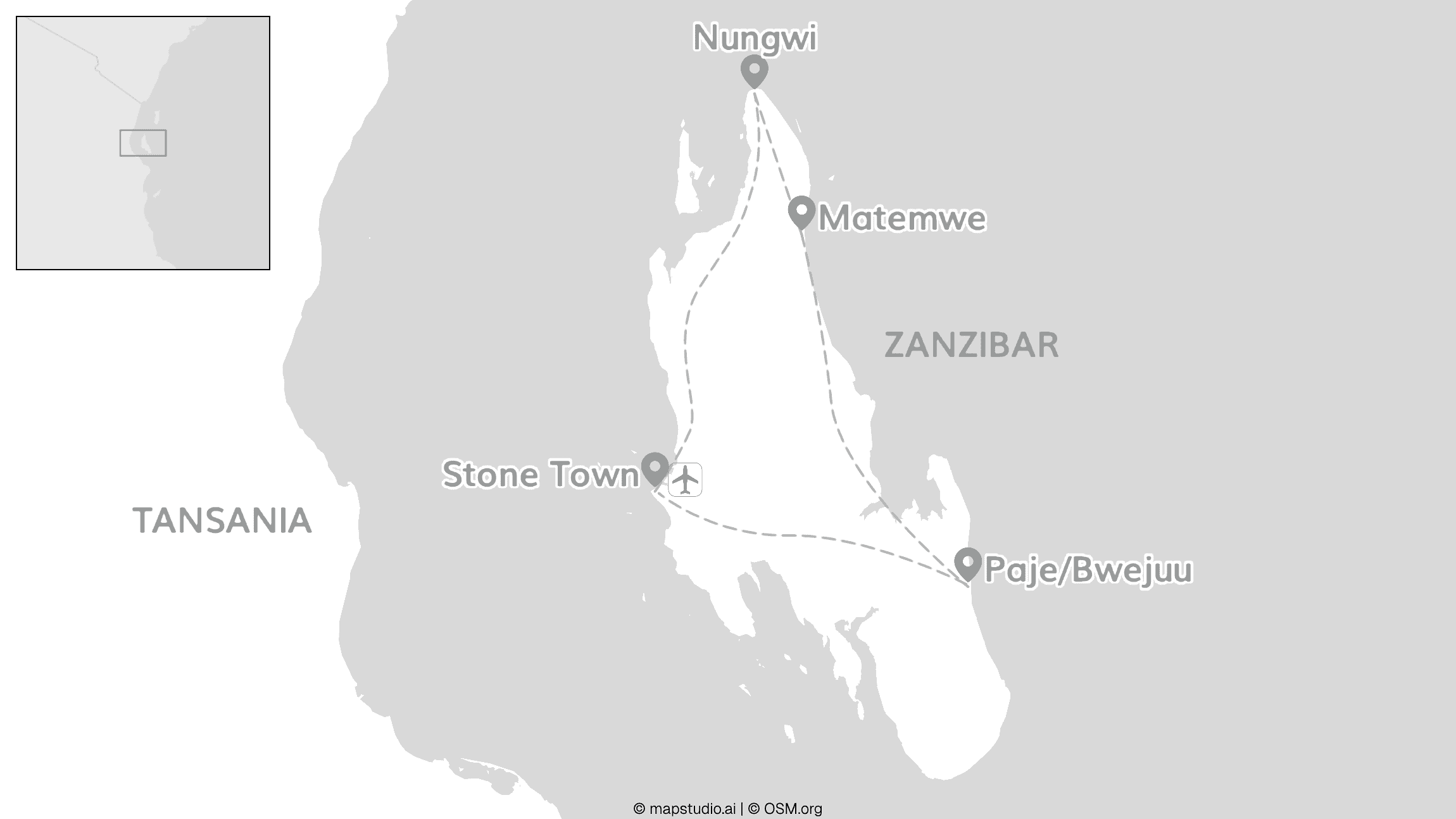 2 for 1 Zanzibar: Lost in paradise!