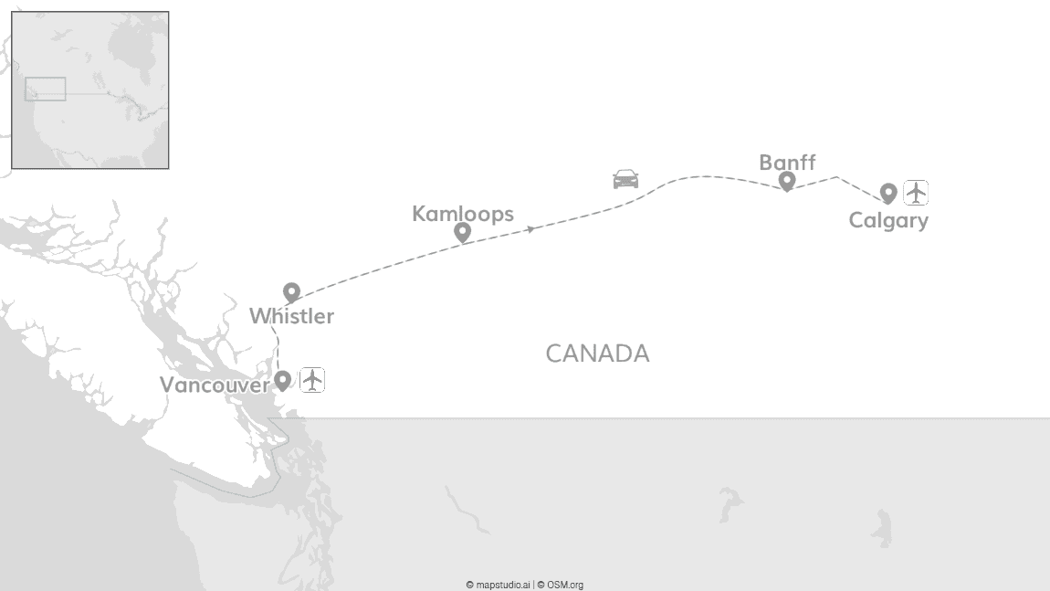 Canada in winter: Rockies road trip to cowboy country