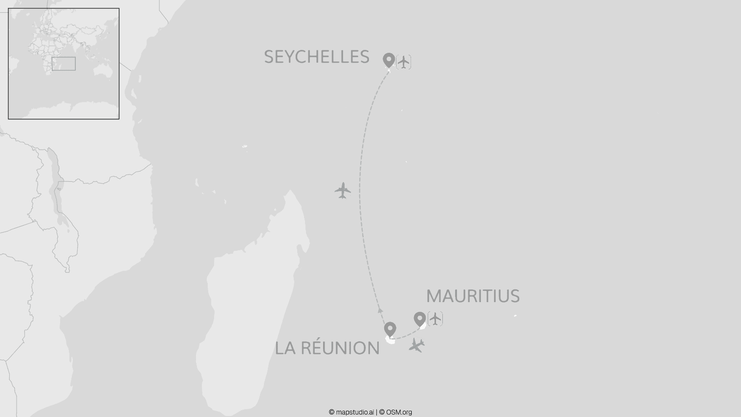 Island-hopping adventure: Mauritius, La Réunion and Seychelles