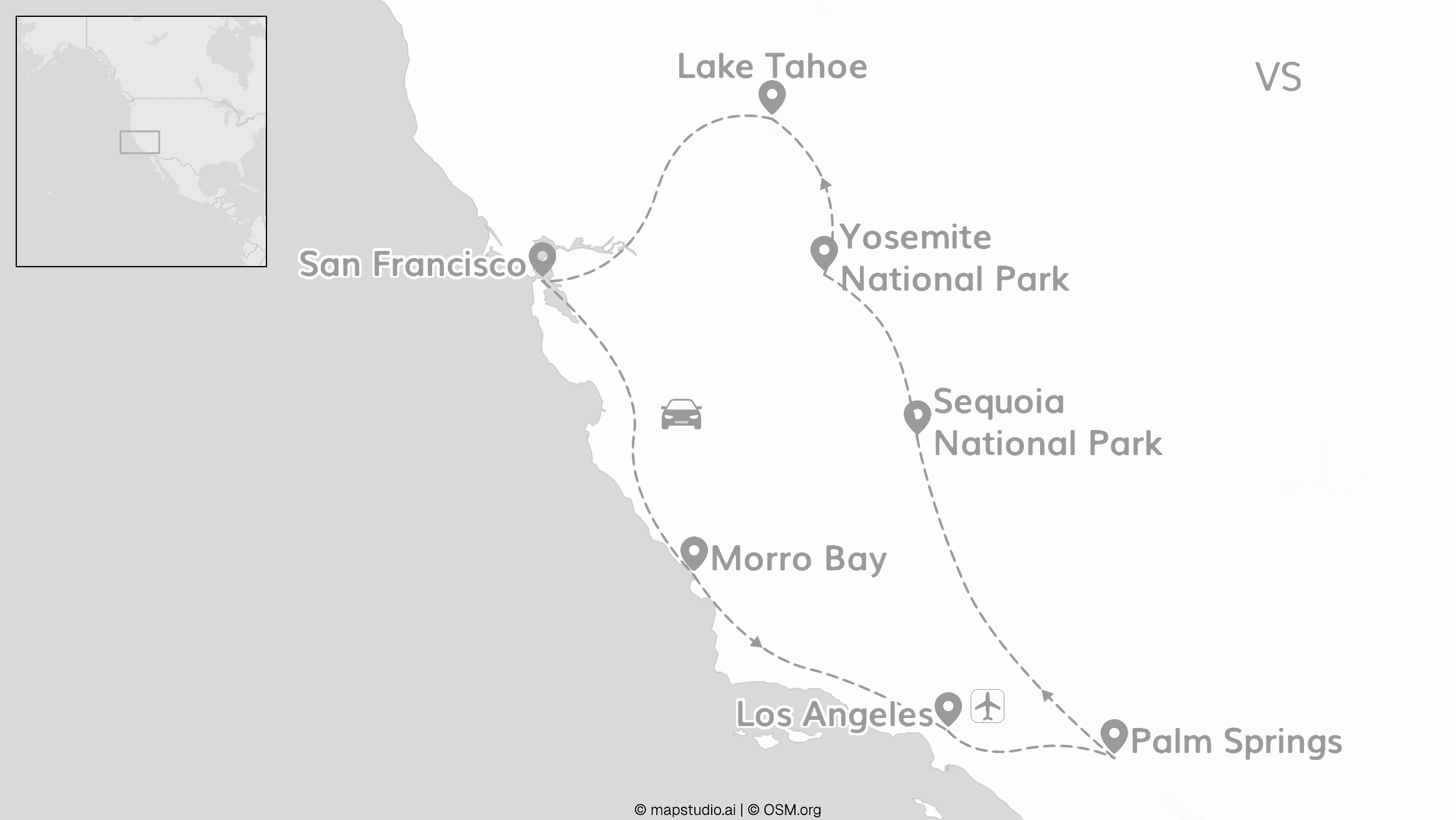 Ontdek Californië: wonderen van de westkust