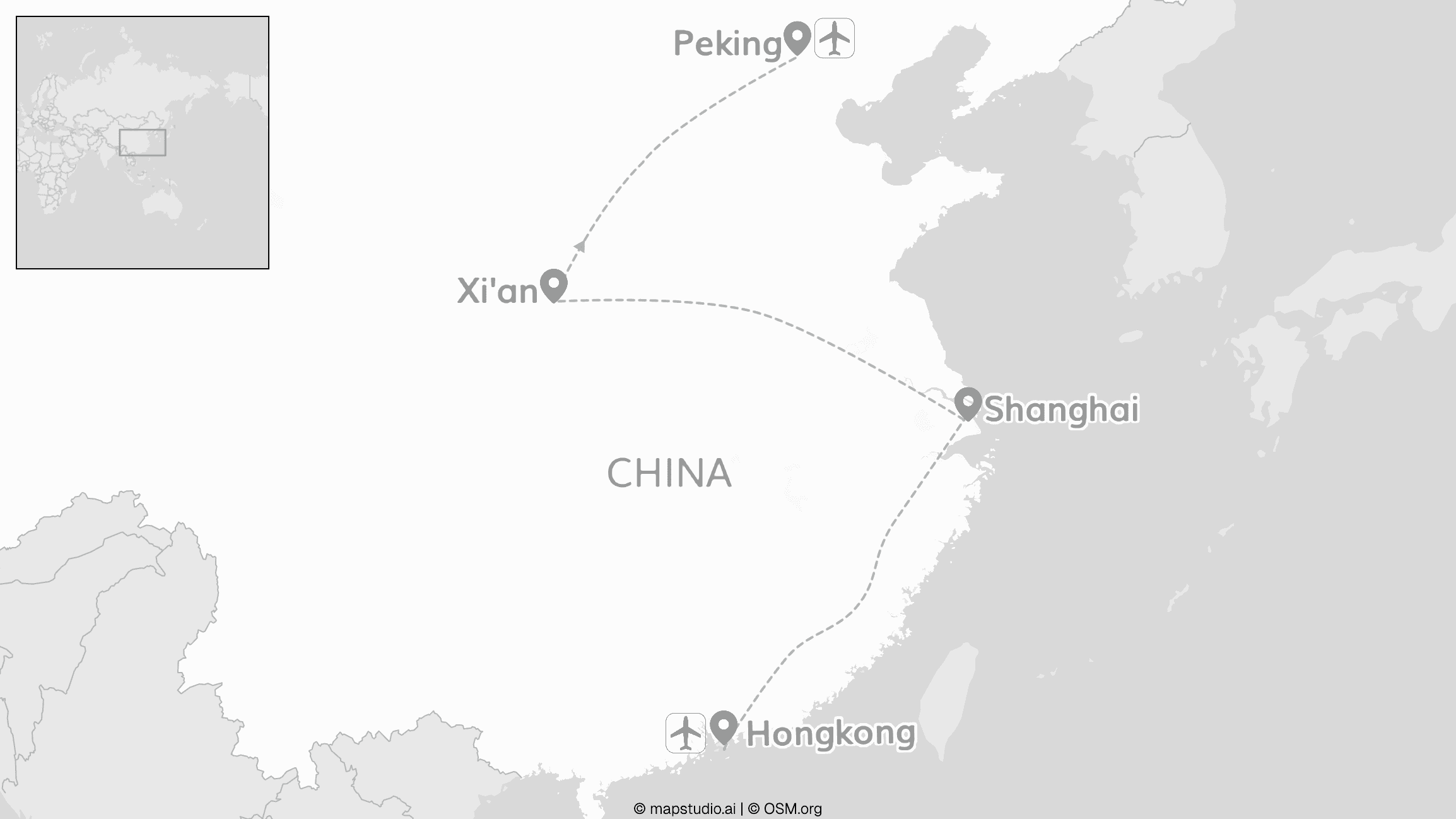 3 nights on us: wonderlijk China & Hongkong gratis