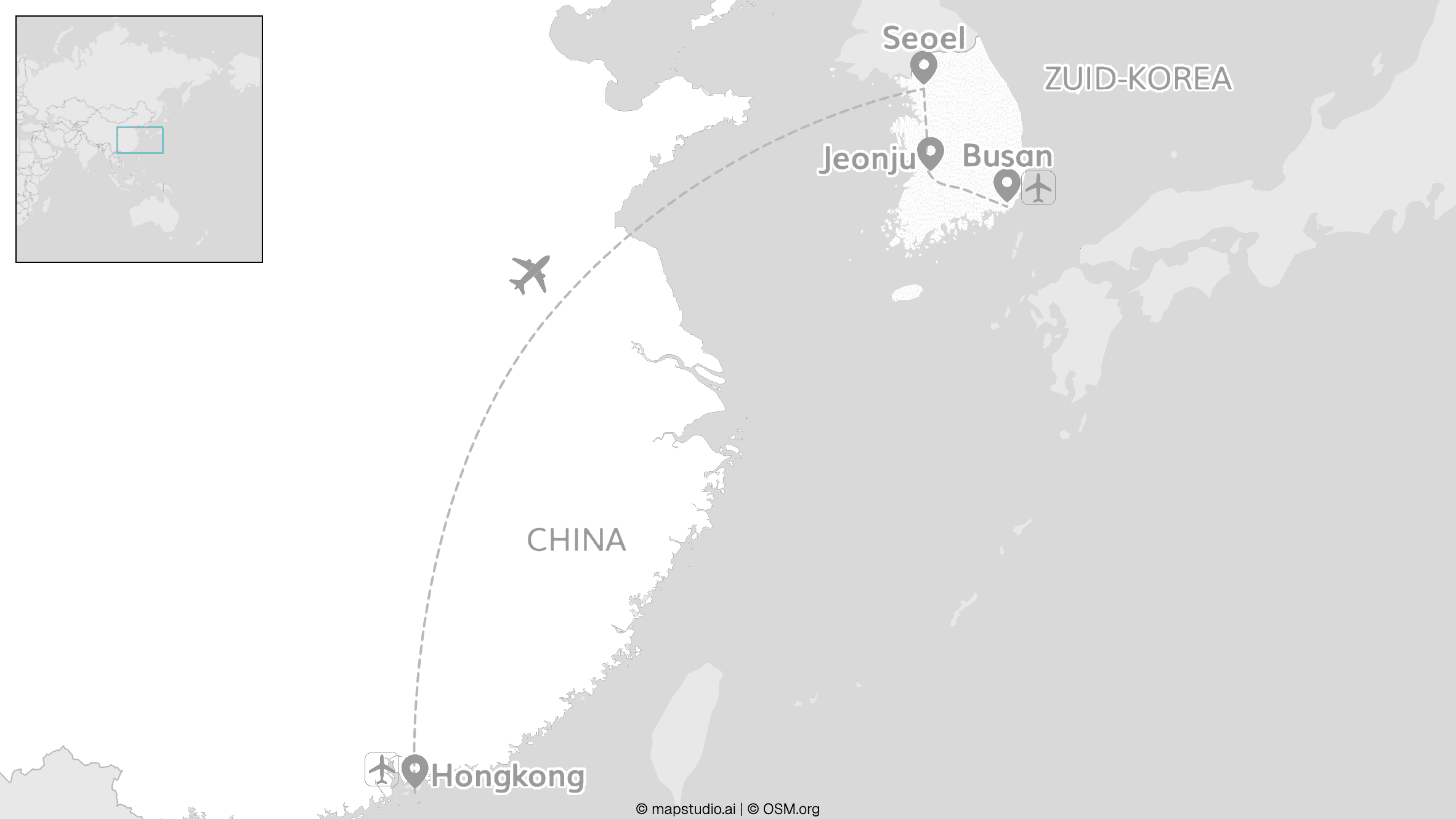 3 nights on us: zinderend Zuid-Korea & Hongkong gratis