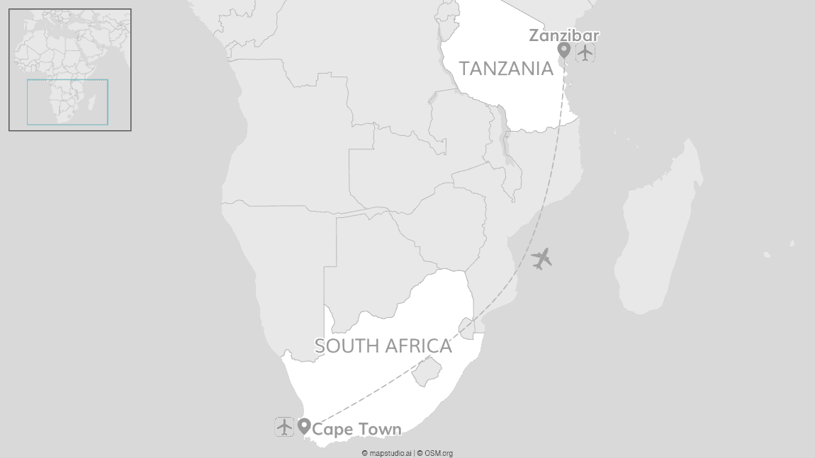 Cape Town and Zanzibar: Cape Point to beach paradise