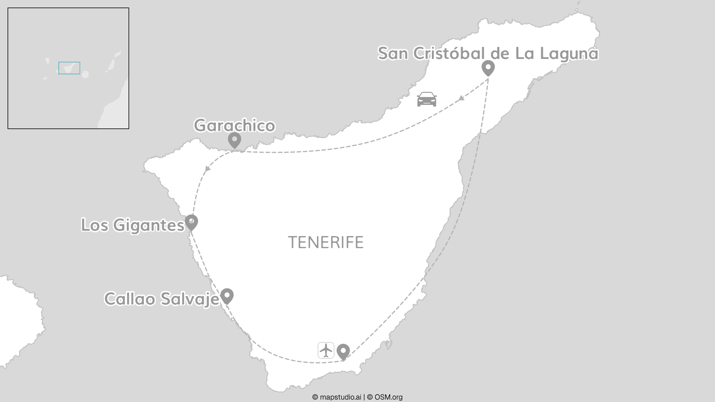 Tenerife roadtrip: van glamping tot vulkaantop