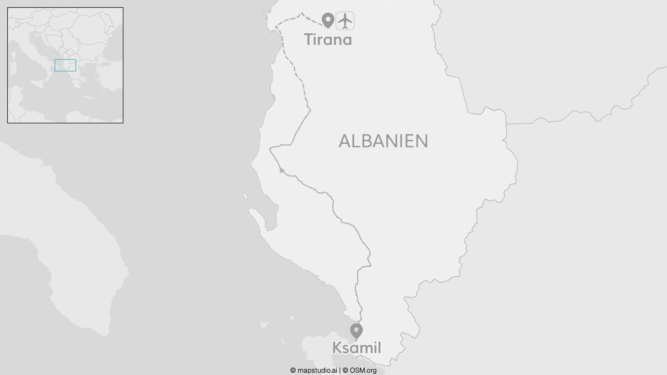Urlaubspiraten x Albanien: Beachclubs & verborgene Naturschätze