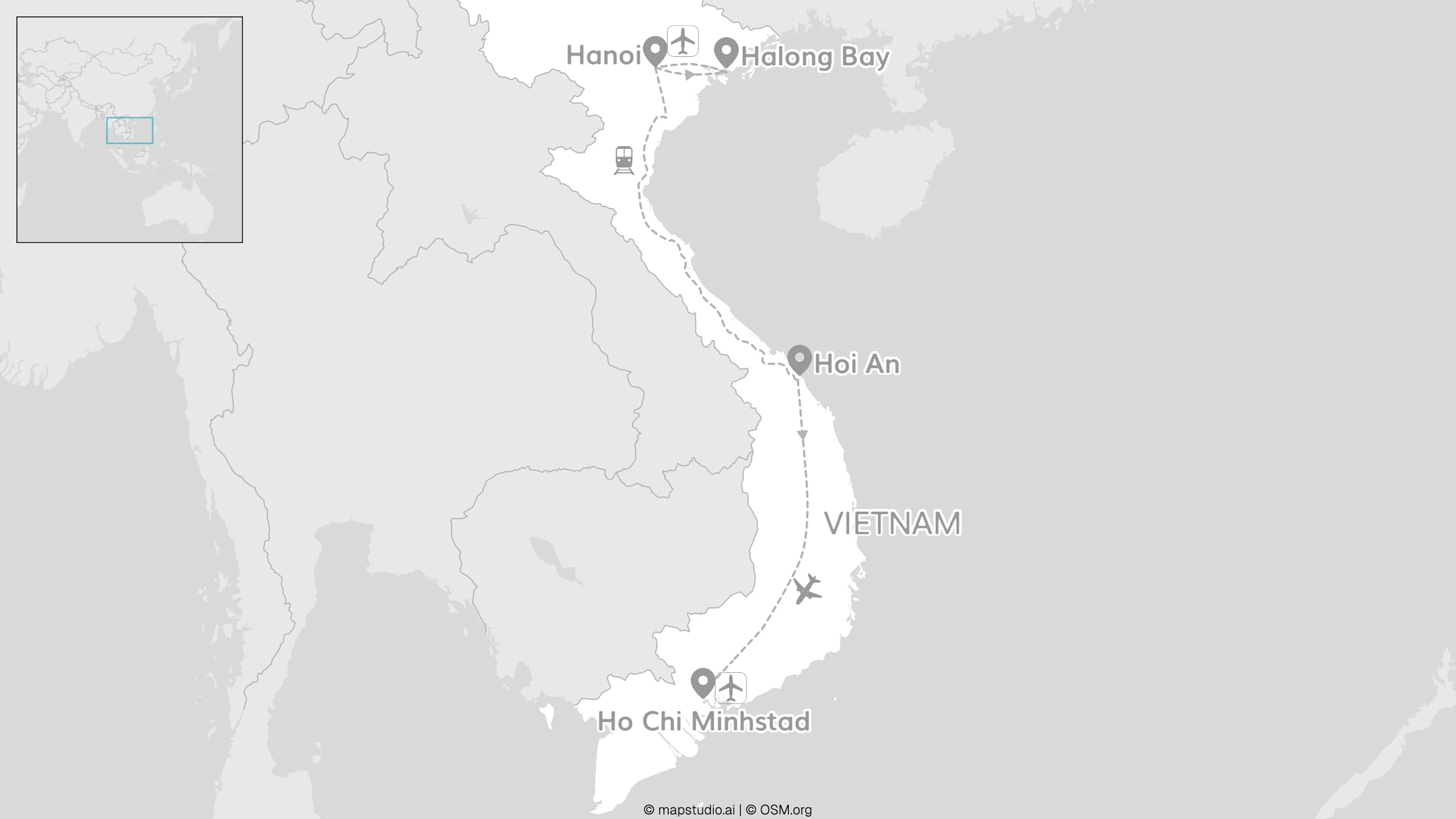 Vietnam: van Halong Bay naar Mekongdelta