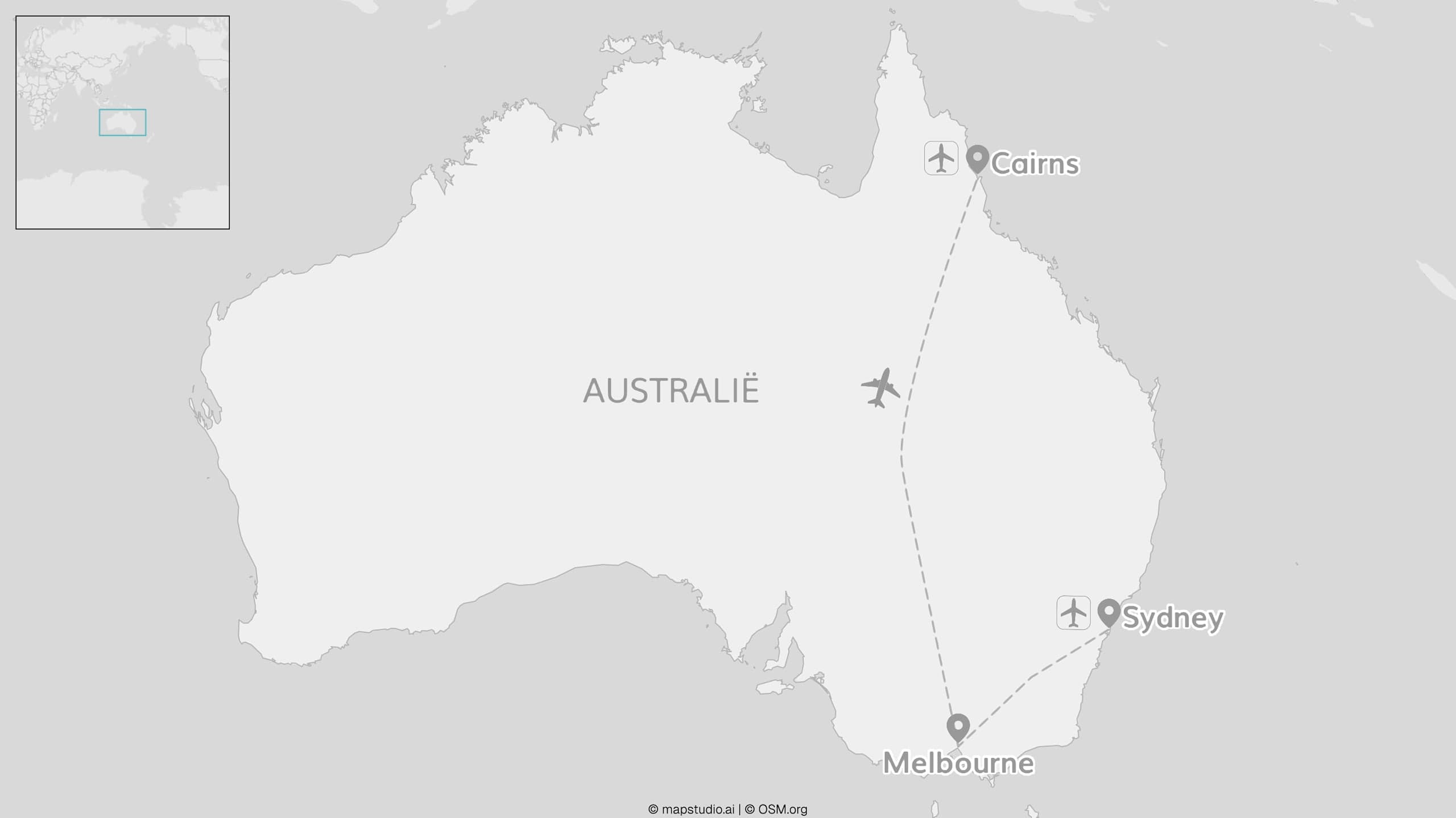 Australië cityhoppen: Sydney, Melbourne & Cairns
