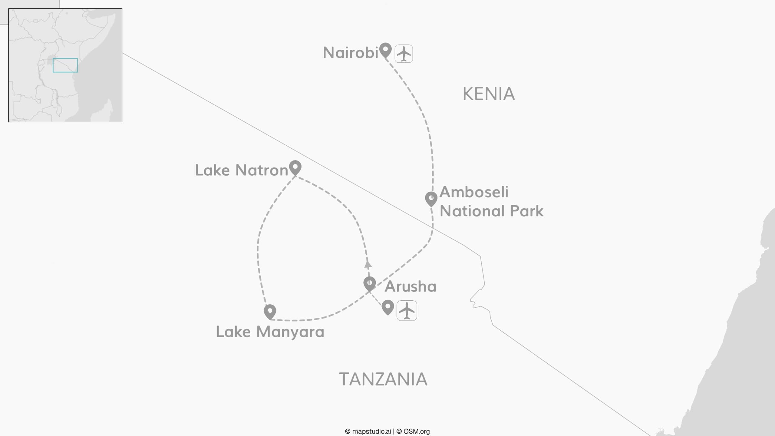 Kenia & Tanzania: safariglamping bij de big five