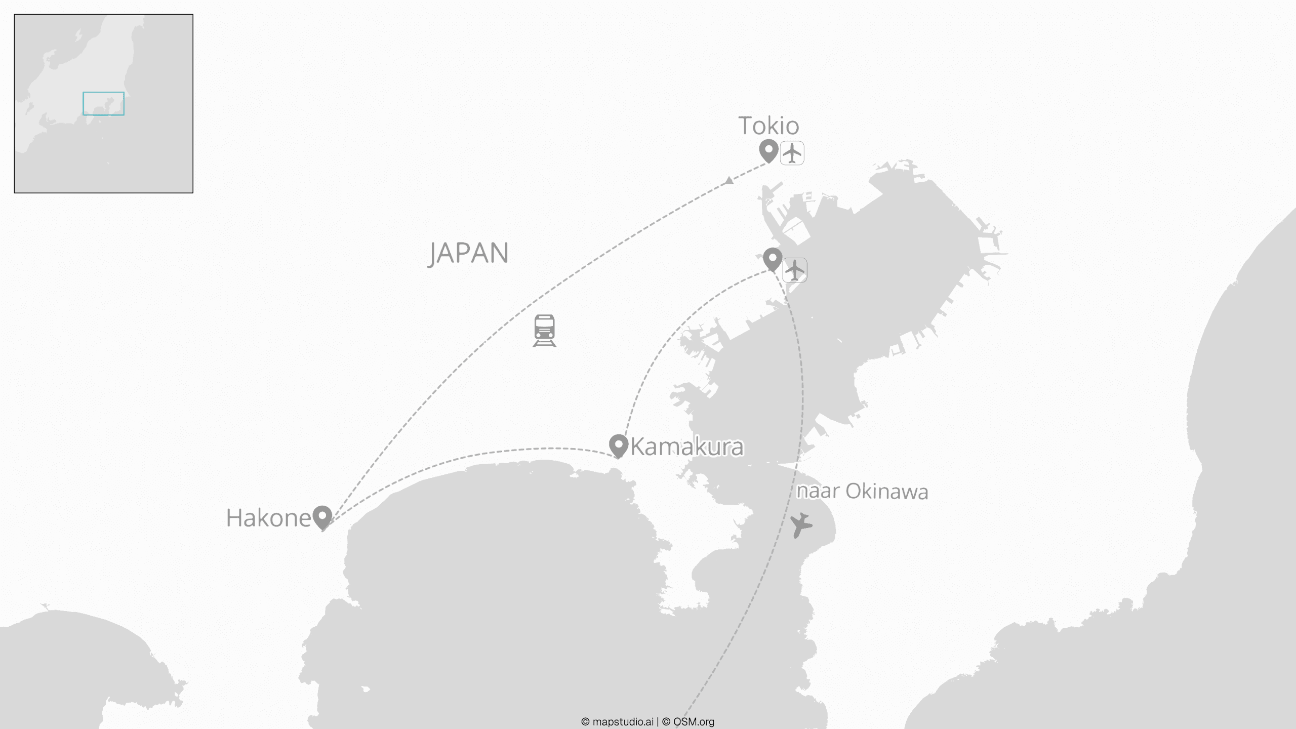 2 for 1 Japan: Fuji, Okinawa, Tokio & Kamakura