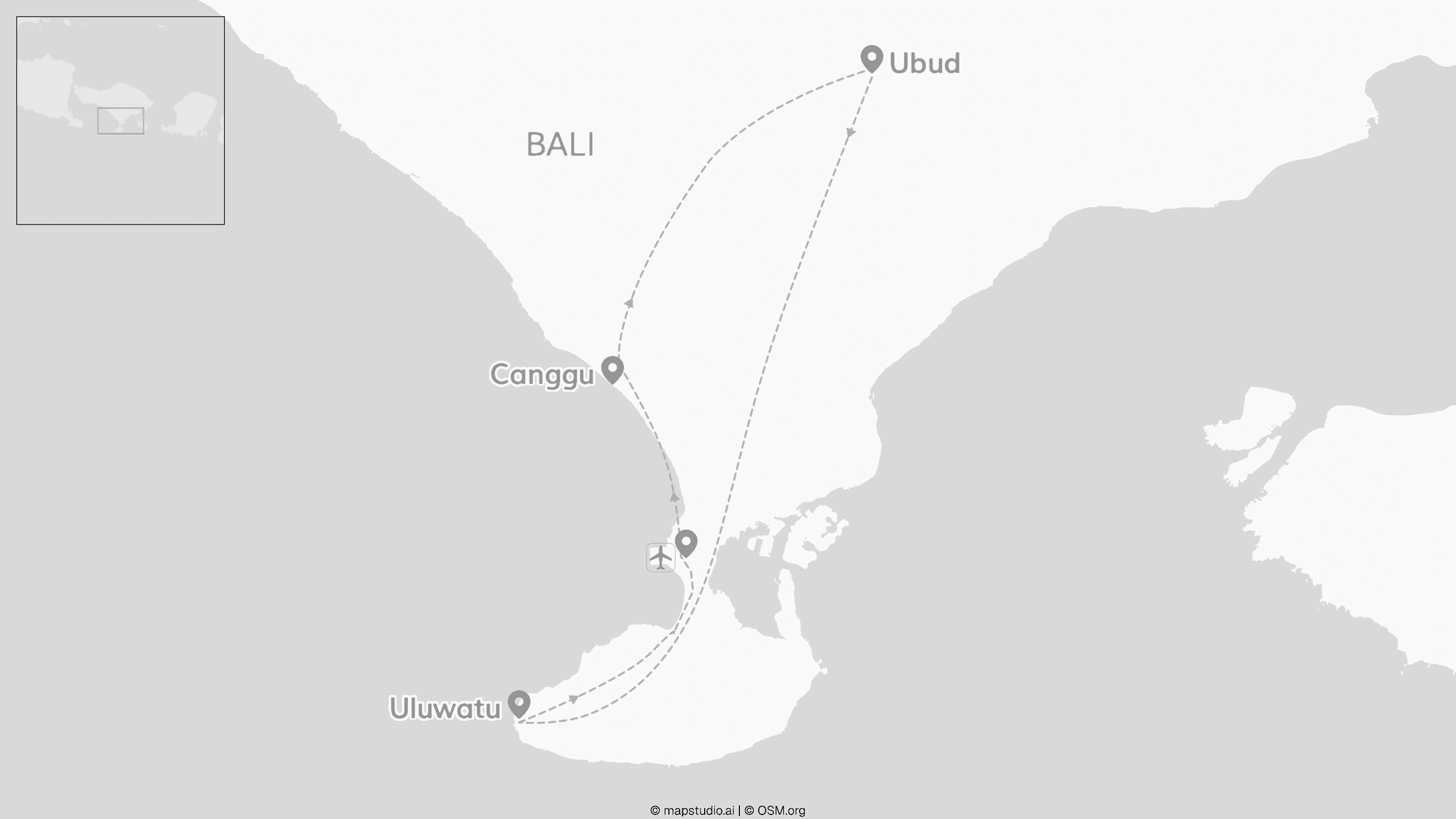 2 for 1 Bali: tussen rijstterrassen & tempels