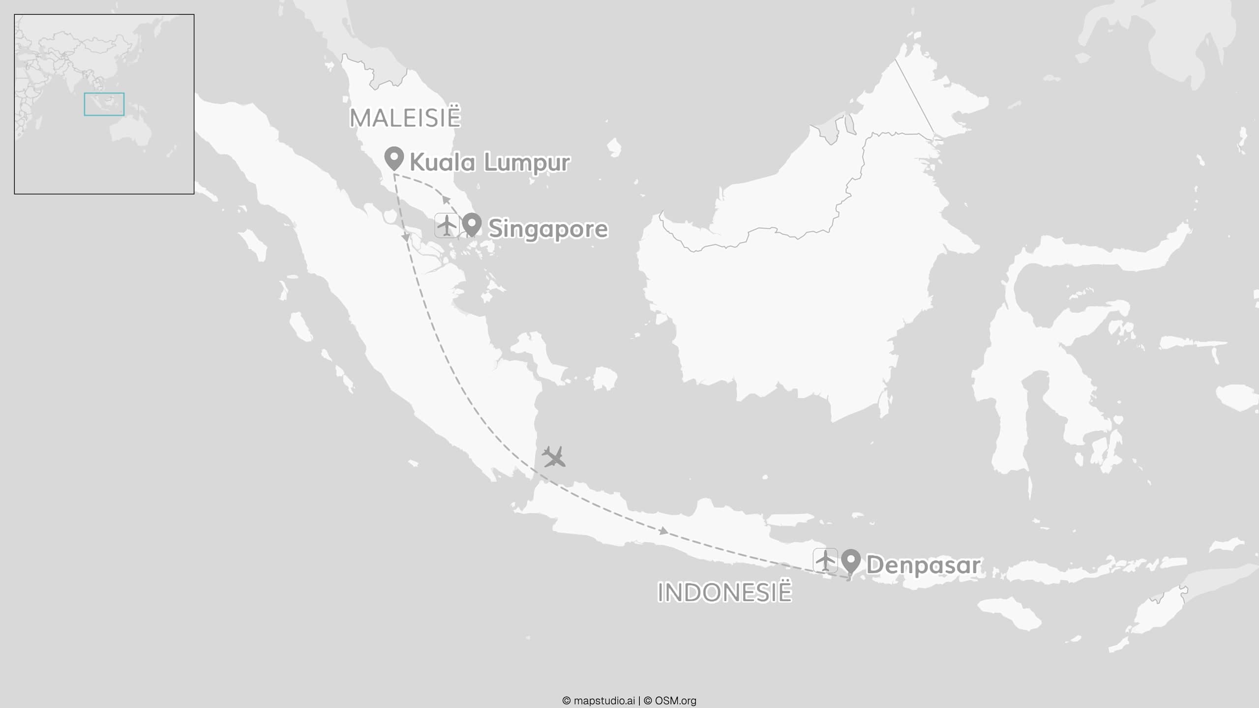 2 for 1 Bali: countryhoppen met Singapore & Kuala Lumpur