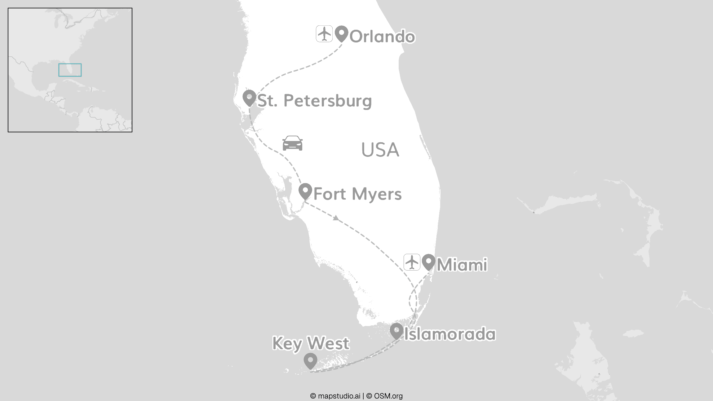 Florida Unfiltered: Roadtrip durch den Sunshine State!