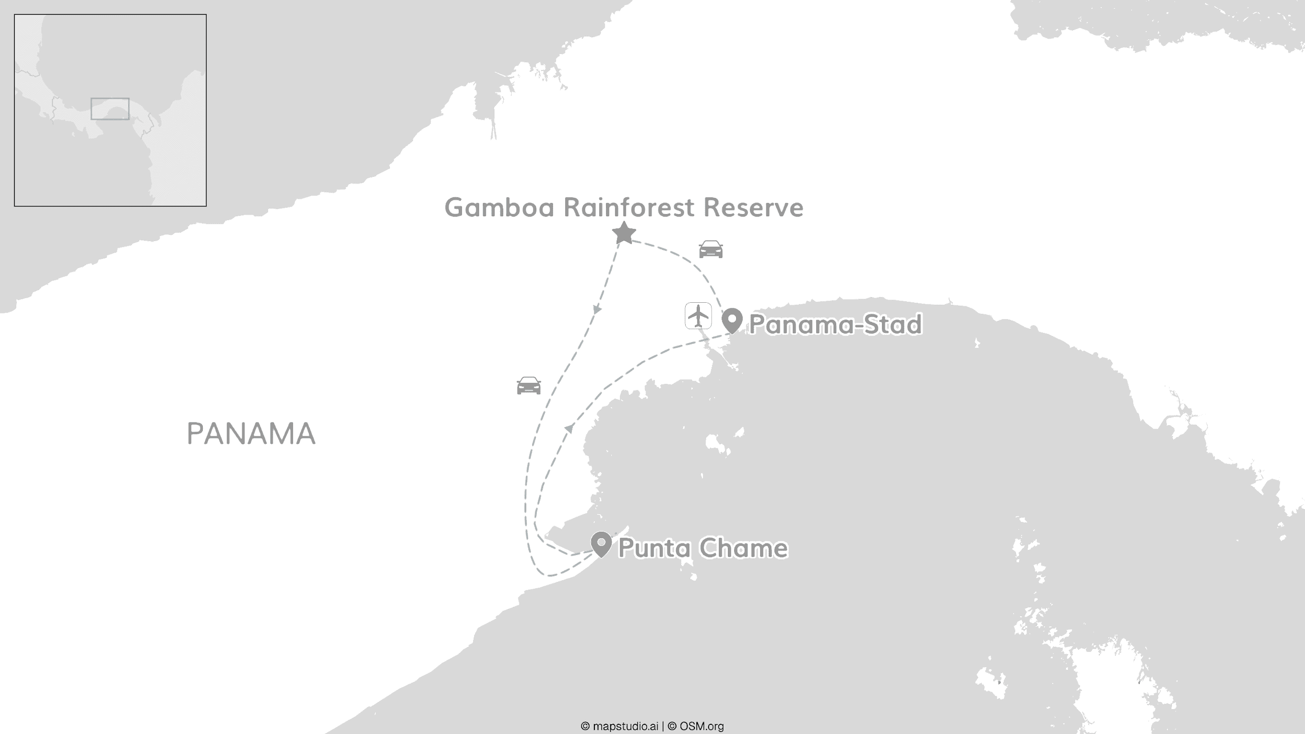 2 for 1 Panama: van Rainforest Reserve naar Stille Oceaan