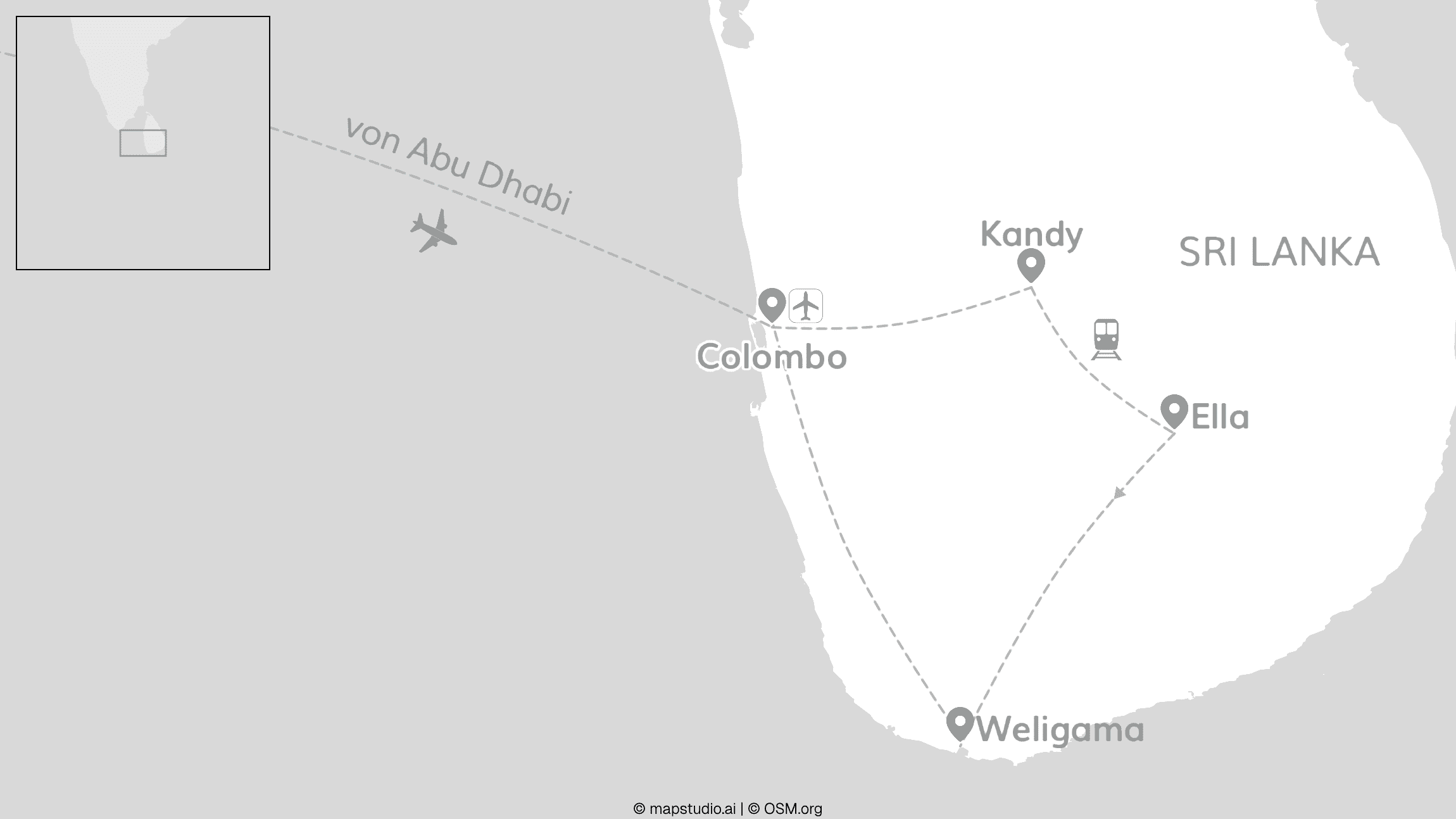 Abu Dhabi for Free & Sri Lanka: City trifft Inselabenteuer