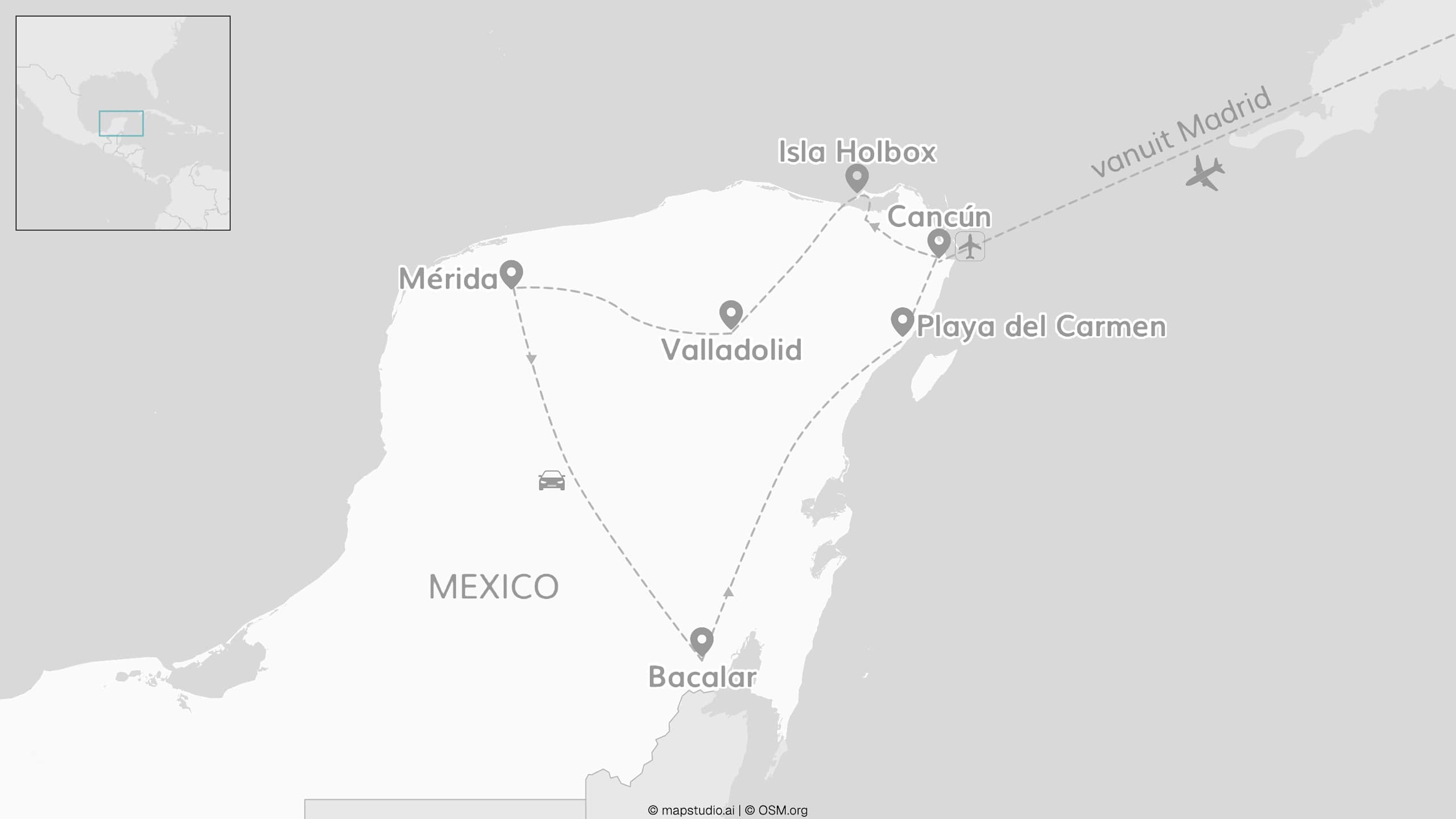 Madrid for free & Mexico: van stedentrip tot roadtrip
