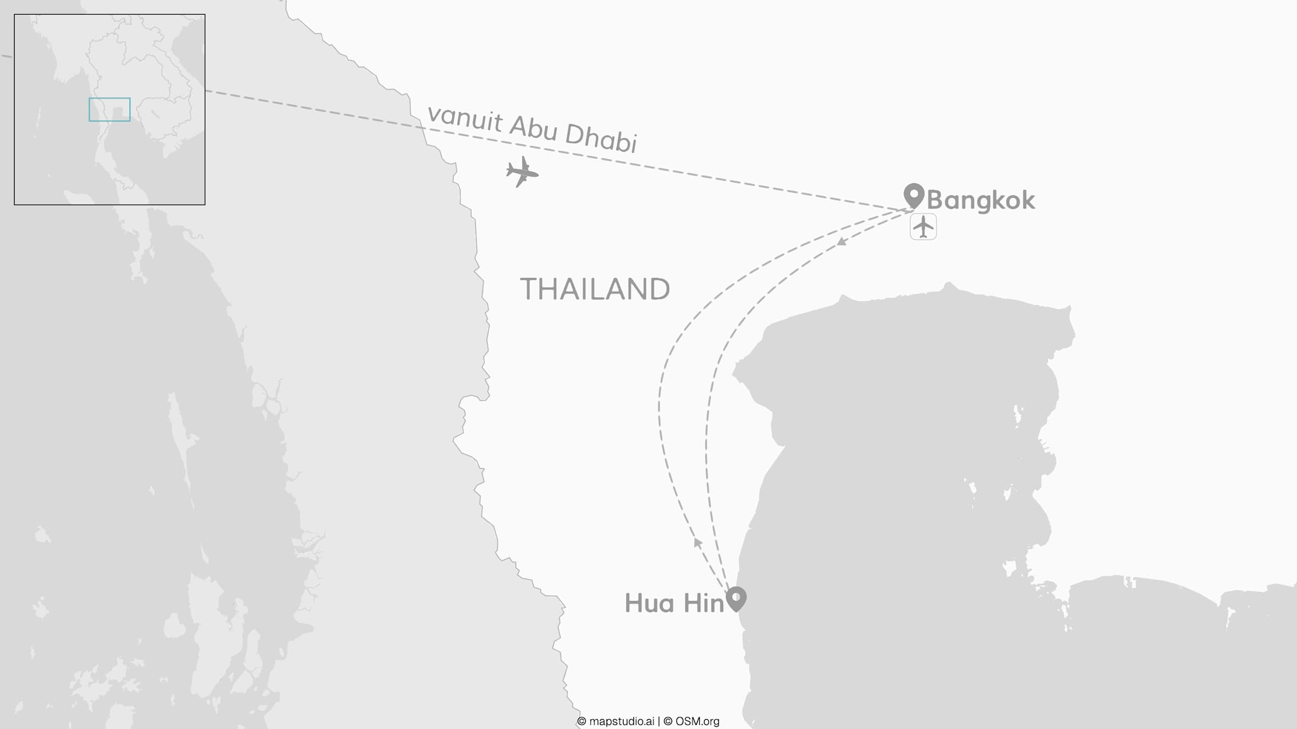 Abu Dhabi for free & Thailand: woestijn, tempels, tuktuks