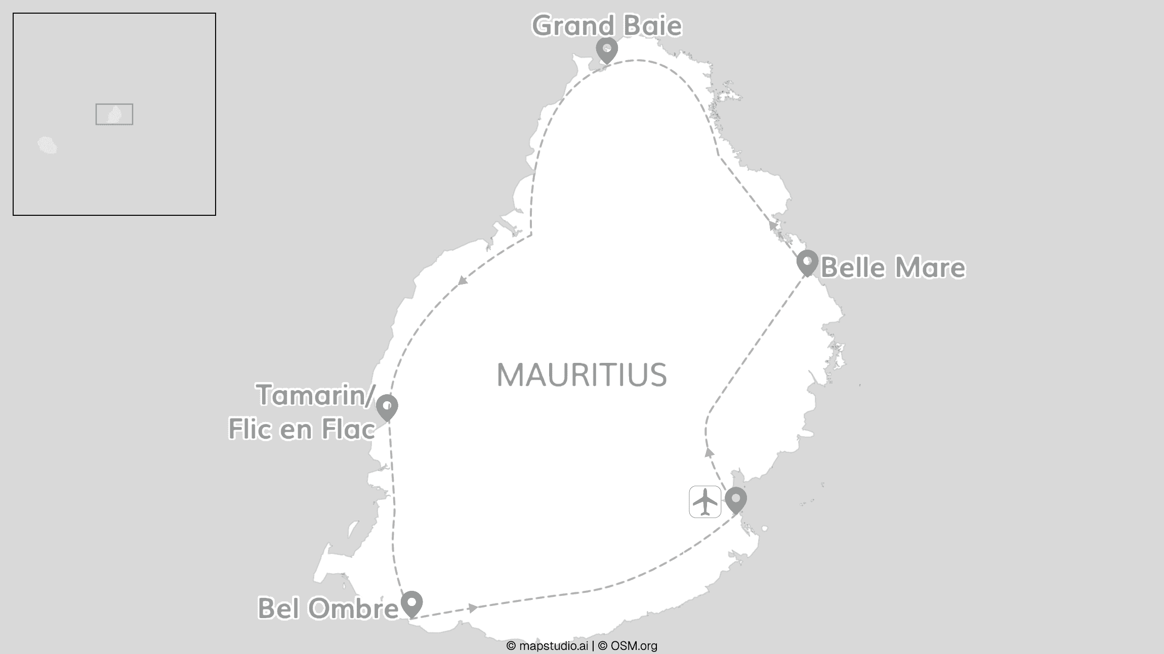 2 for 1 Mauritius: tussen riffen & regenwouden