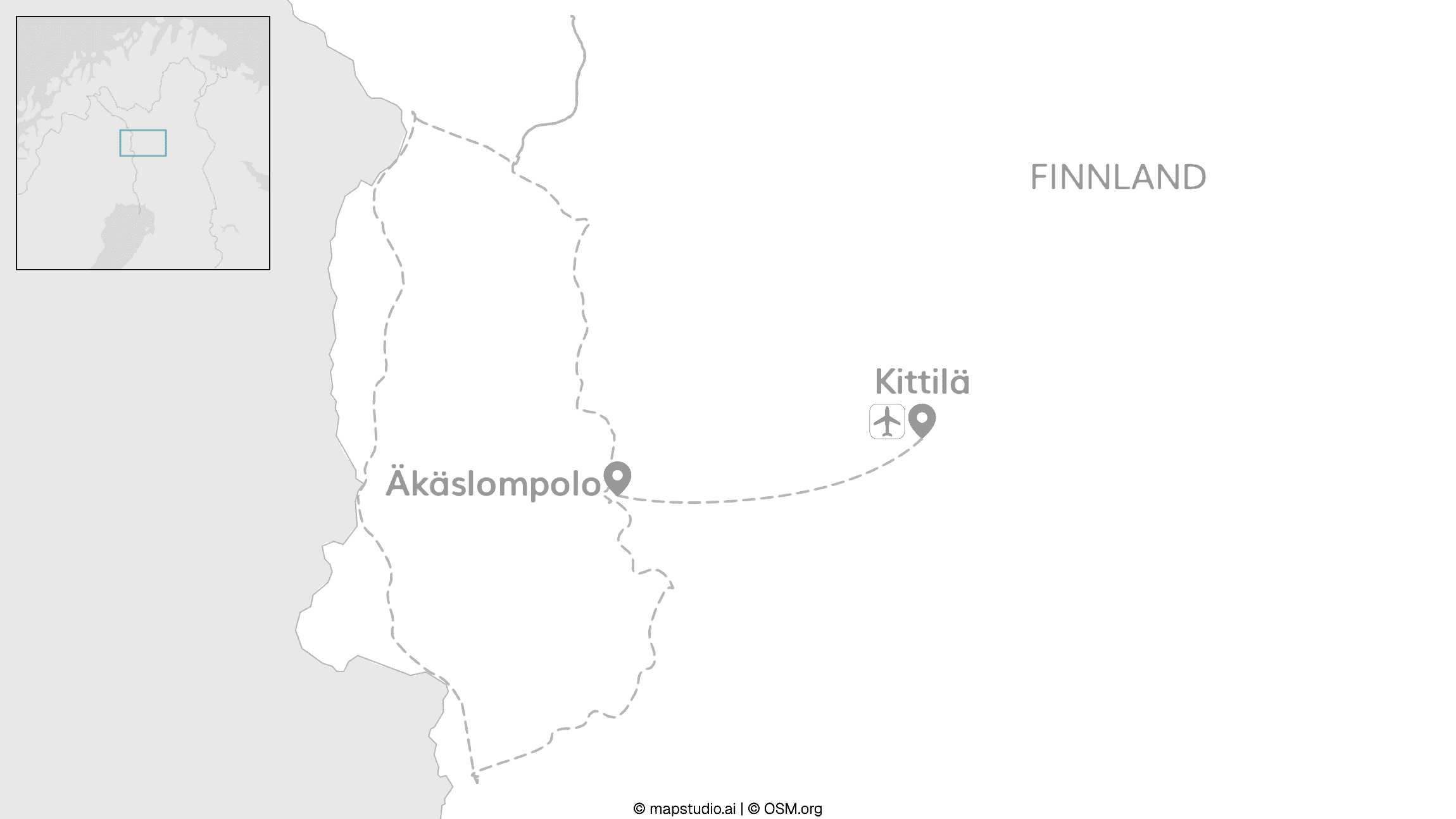 Finnland Adventure: Husky Tour zu Wilderness Cabins