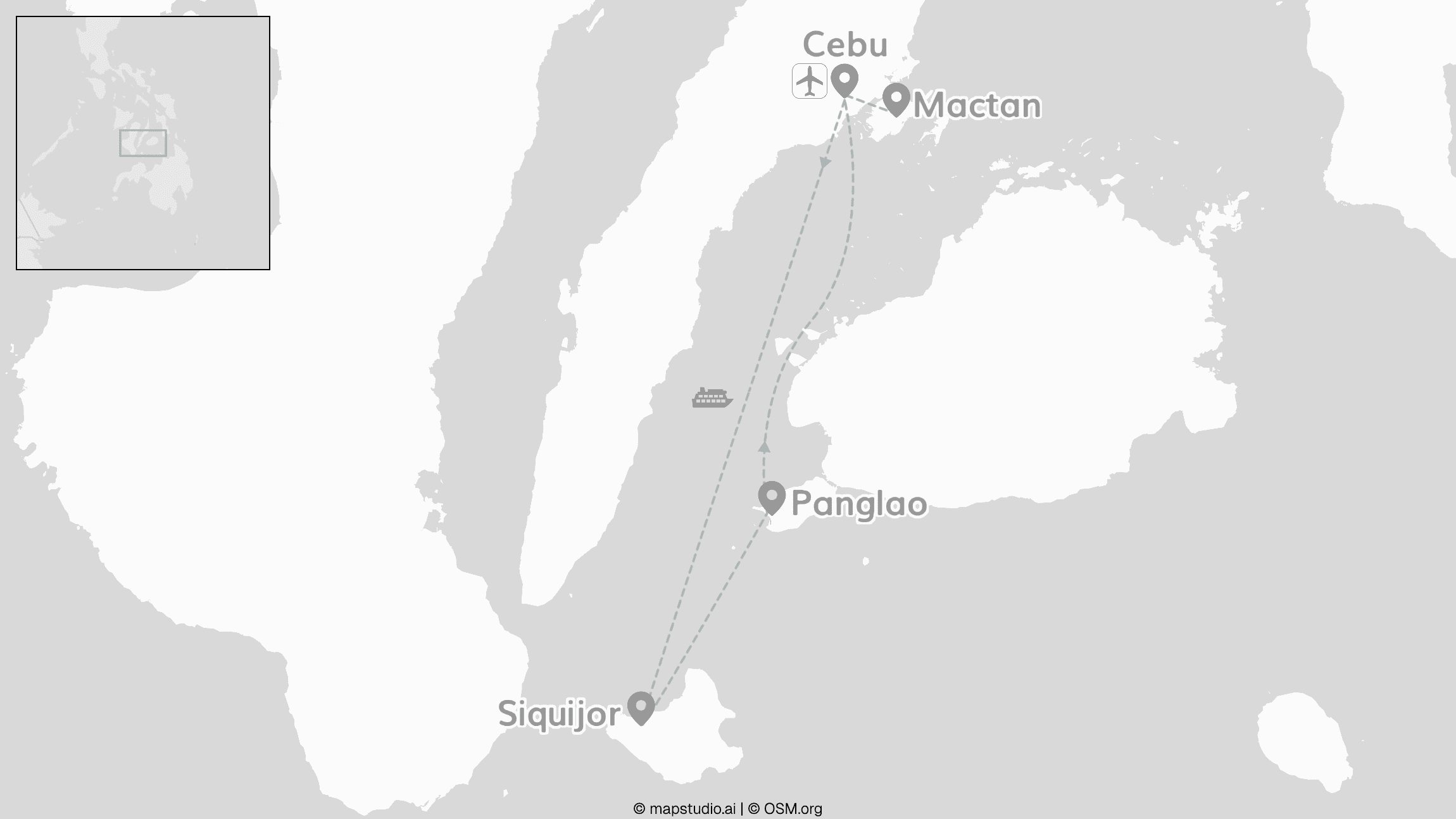 2 for 1 Filipijnen: eilandhoppen van Cebu naar Panglao