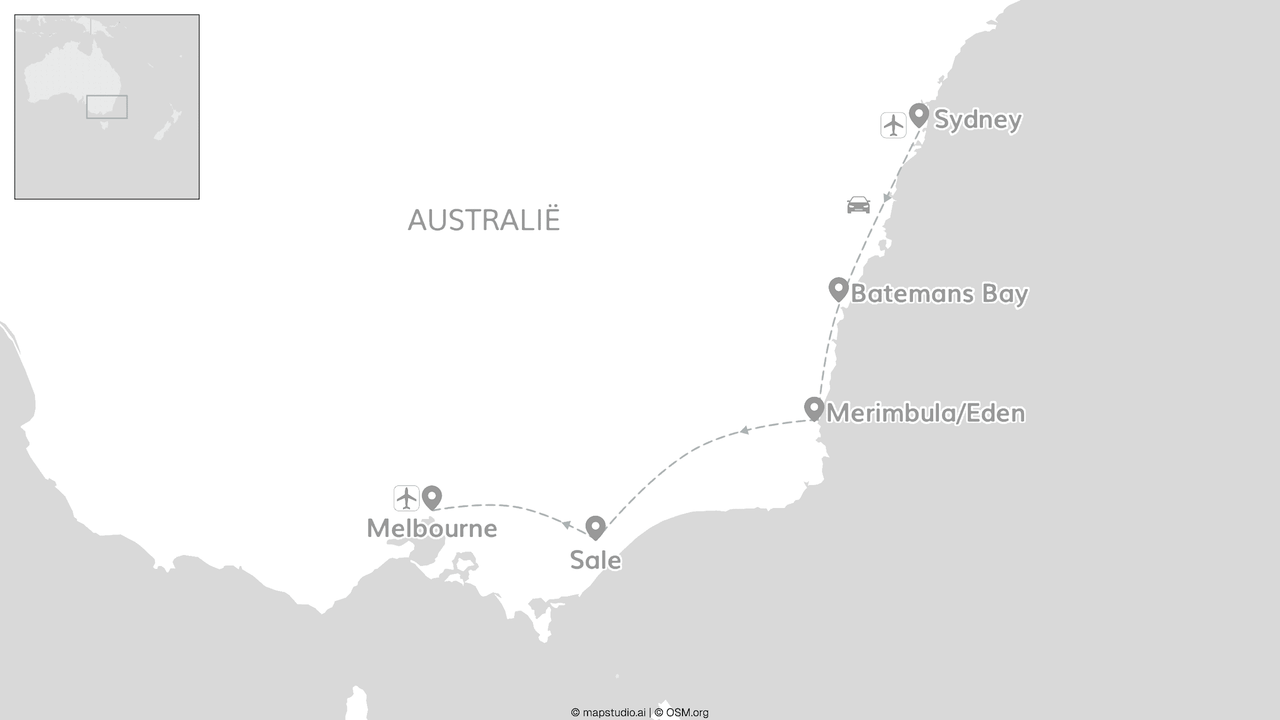 2 for 1 Australië roadtrip: van Opera House tot zuidkust