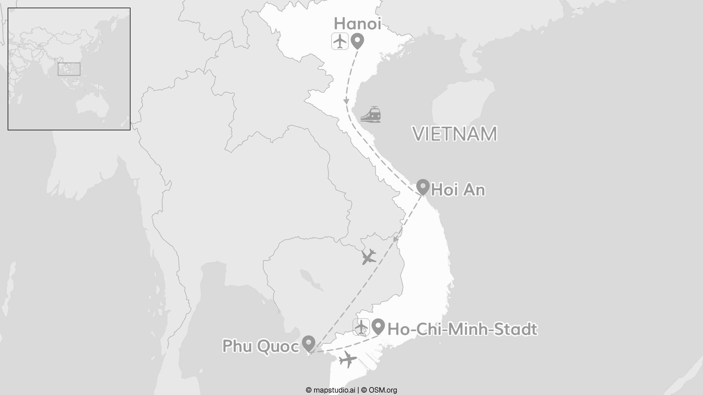 Vietnam Bucketlist: Halong Bucht, Mekong & Phu Quoc